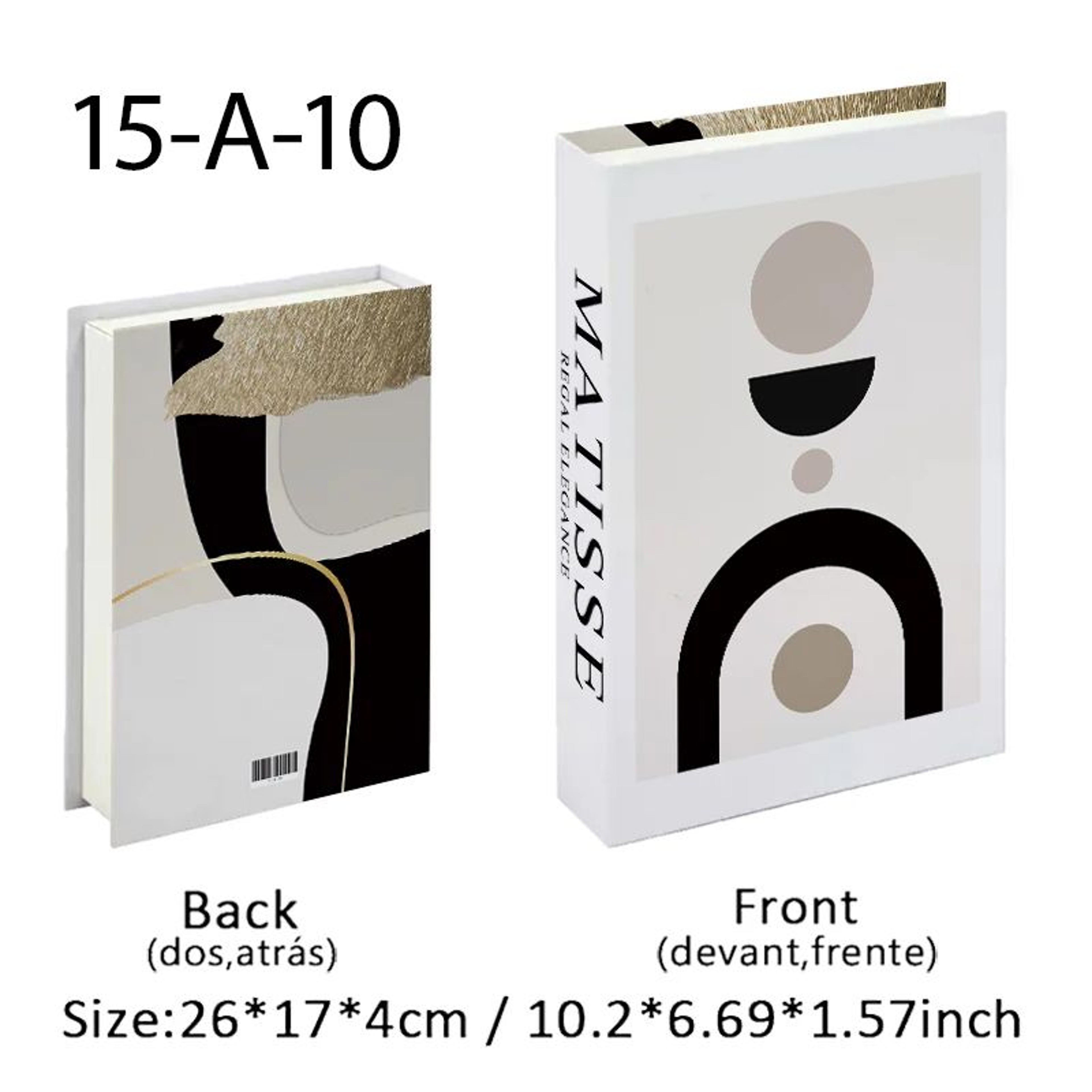 Bauhaus Decorative Book Storage Box 26