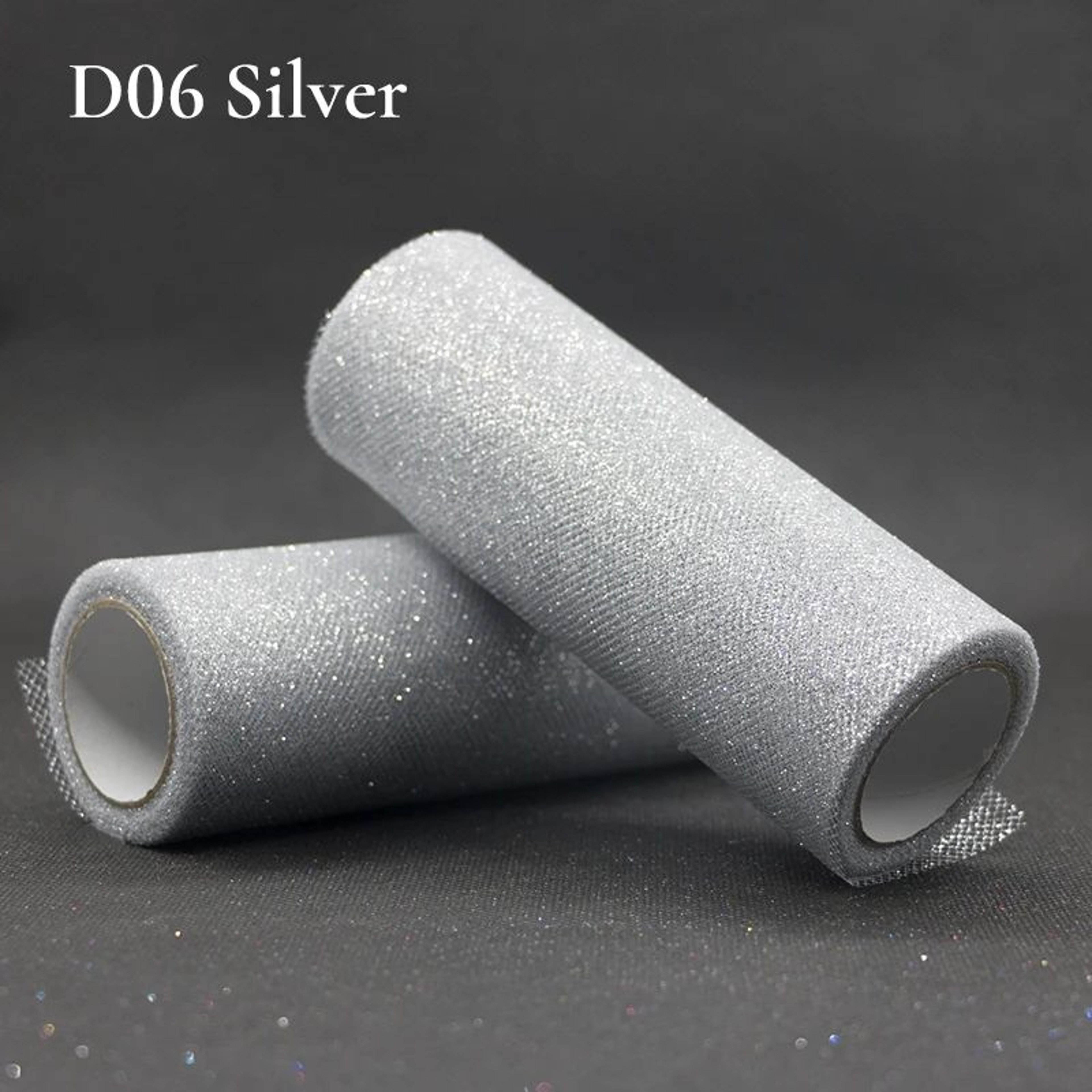 Glitter Sequin Tulle Fabric Roll 25