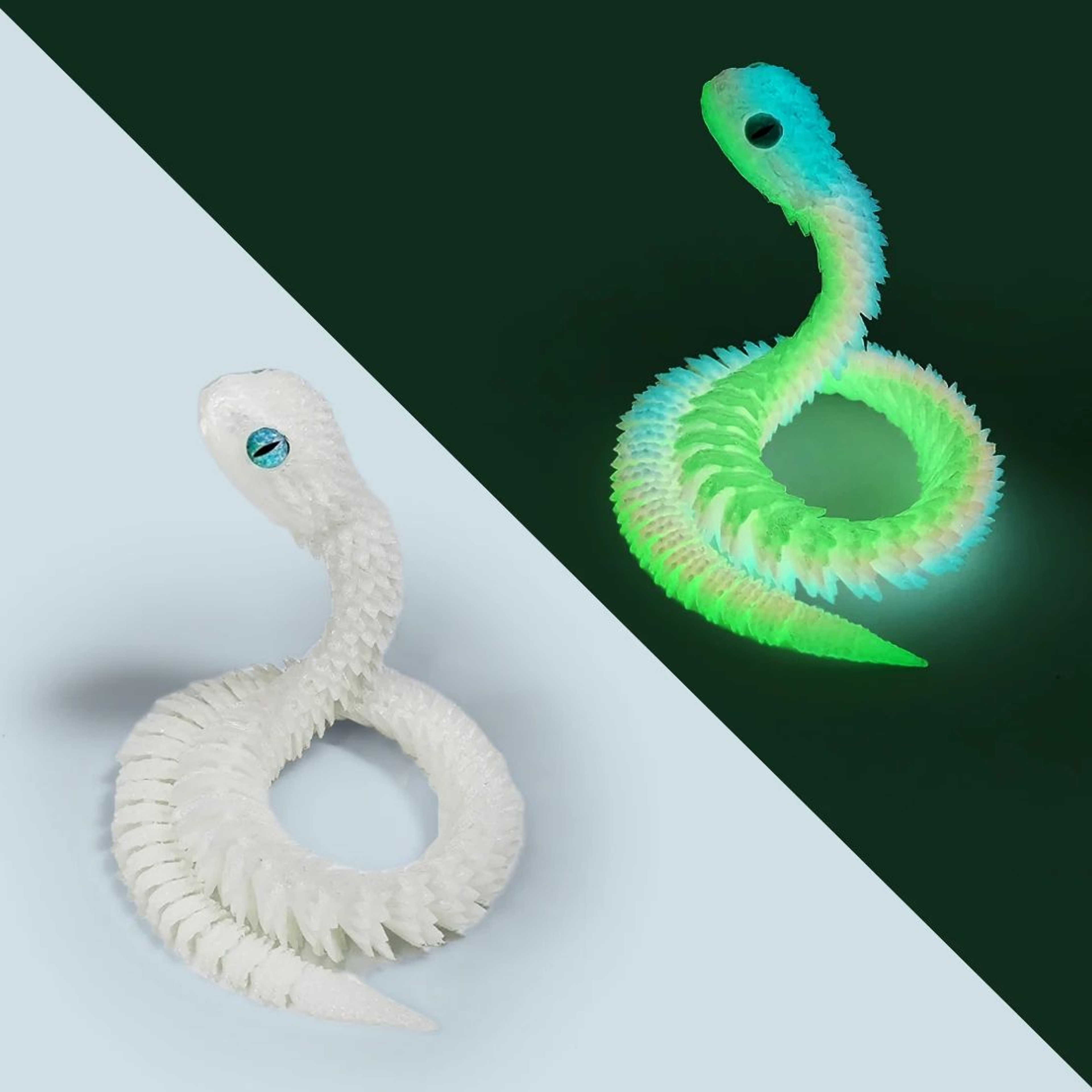 Luminous Articulated Snake Figure 8