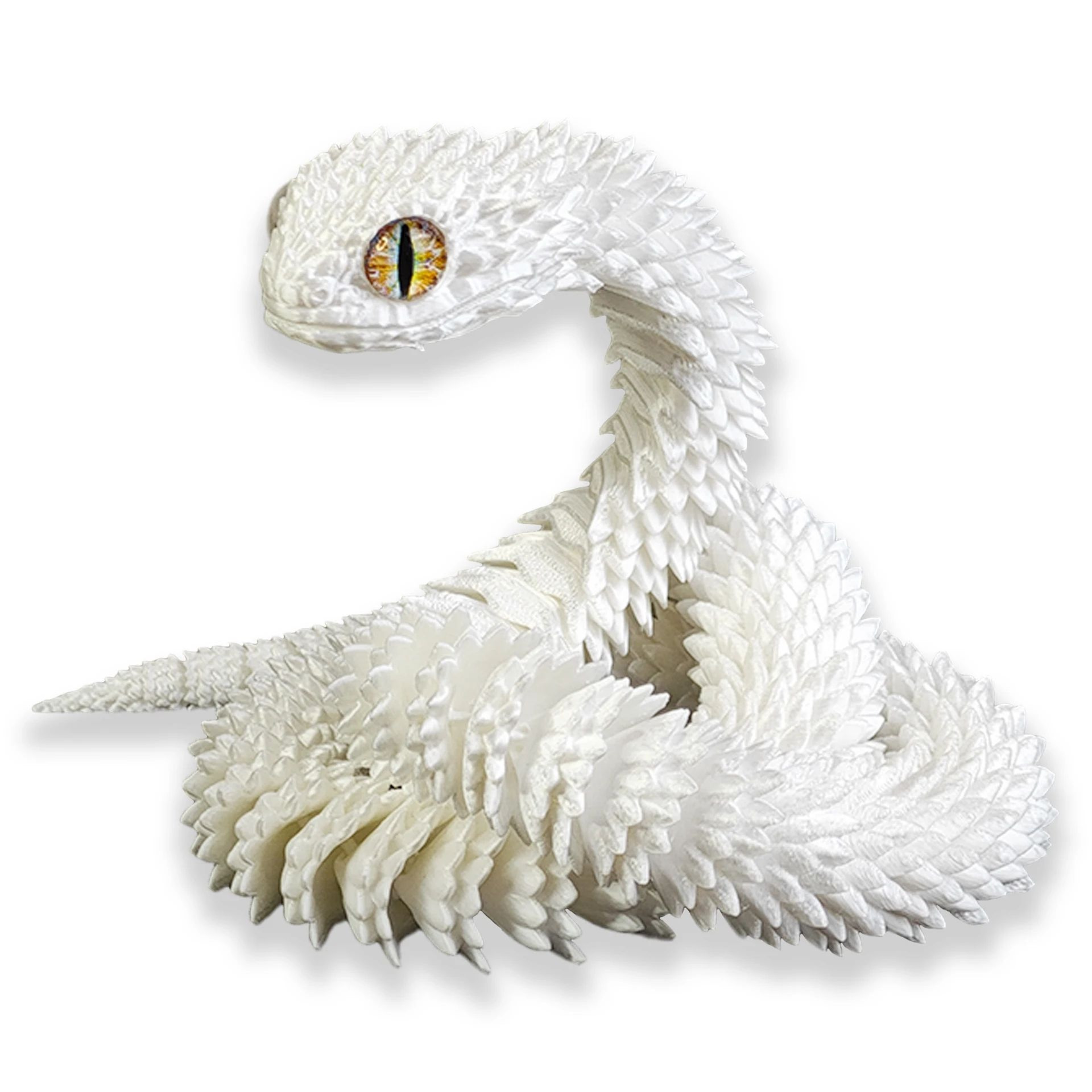 3D Printed Articulated Snake Figure 14
