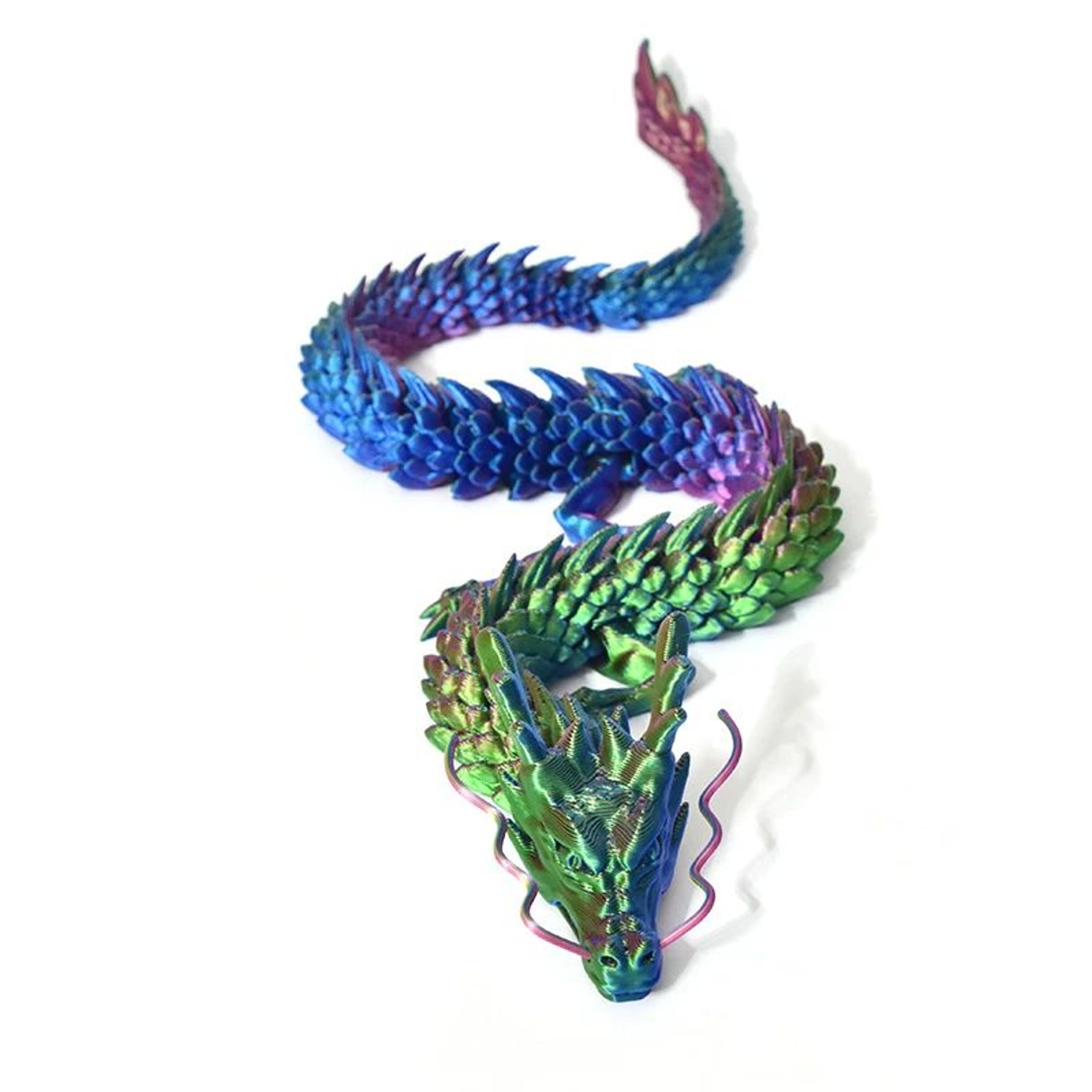 3D Printed Articulated Snake Figure 27