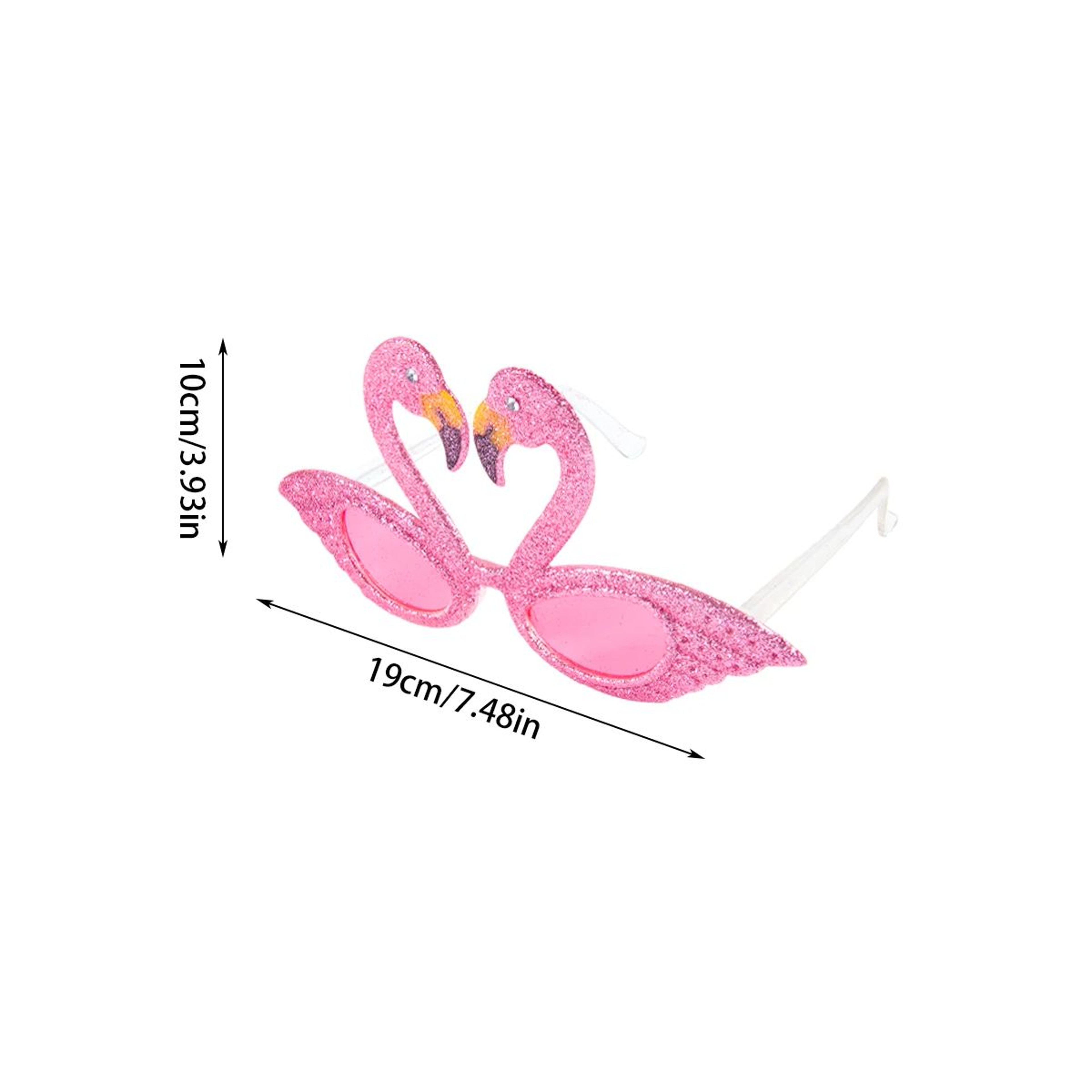 Hawaiian Tropical Party Photo Glasses 22