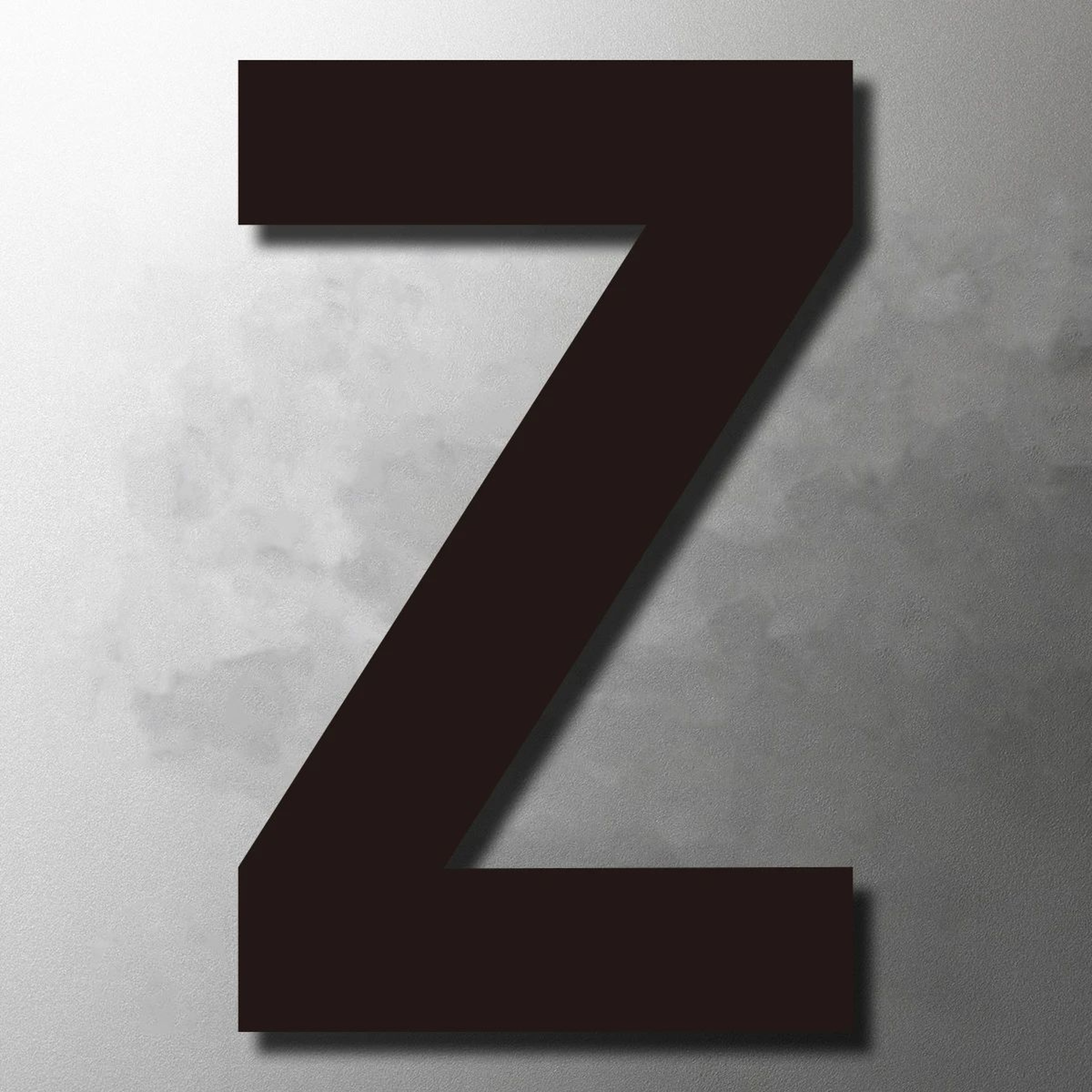 Black Acrylic 3D Letter Wall Decor 25