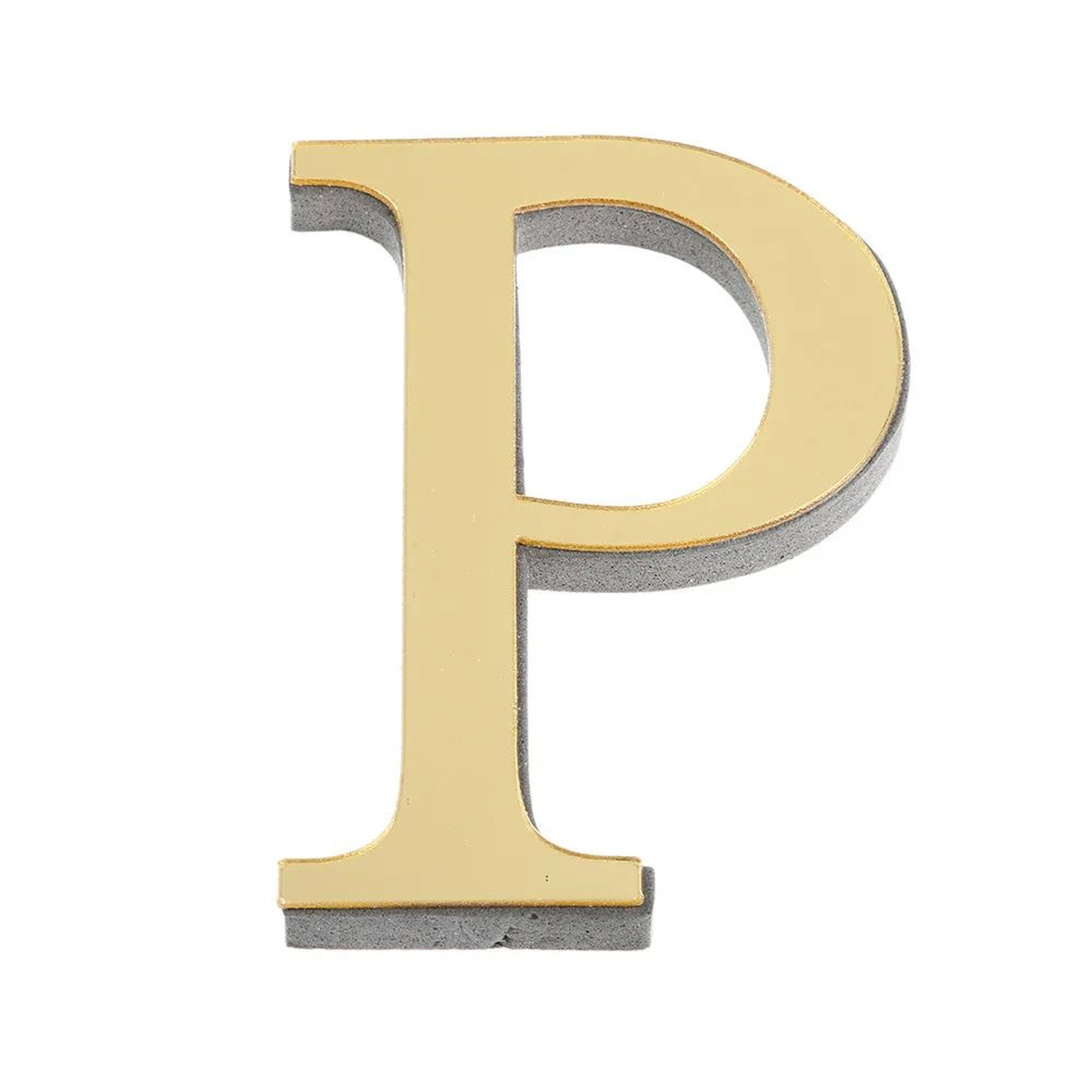 3D Mirror Alphabet Wall Letters 15