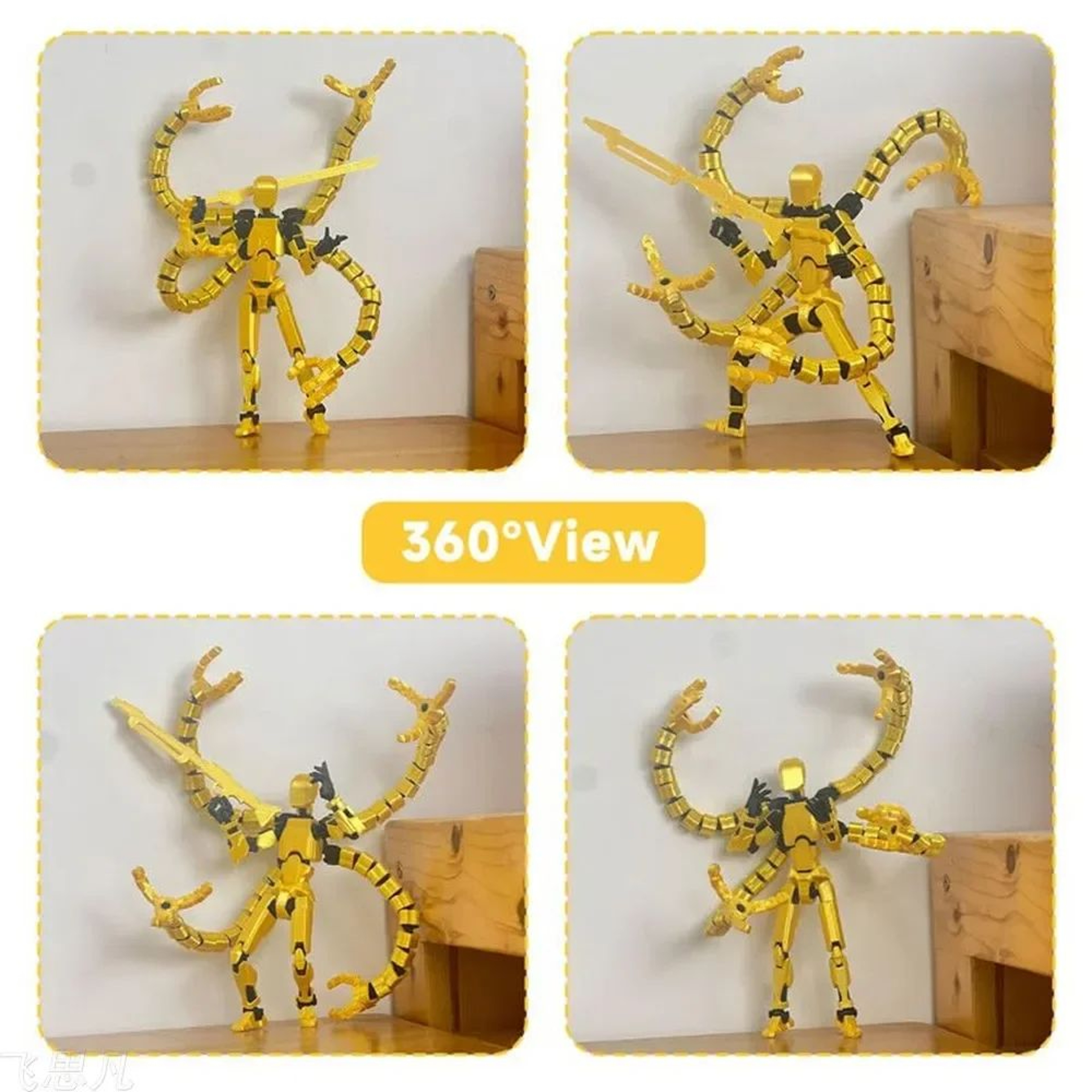 T13 Articulated Robot Action Figure 4