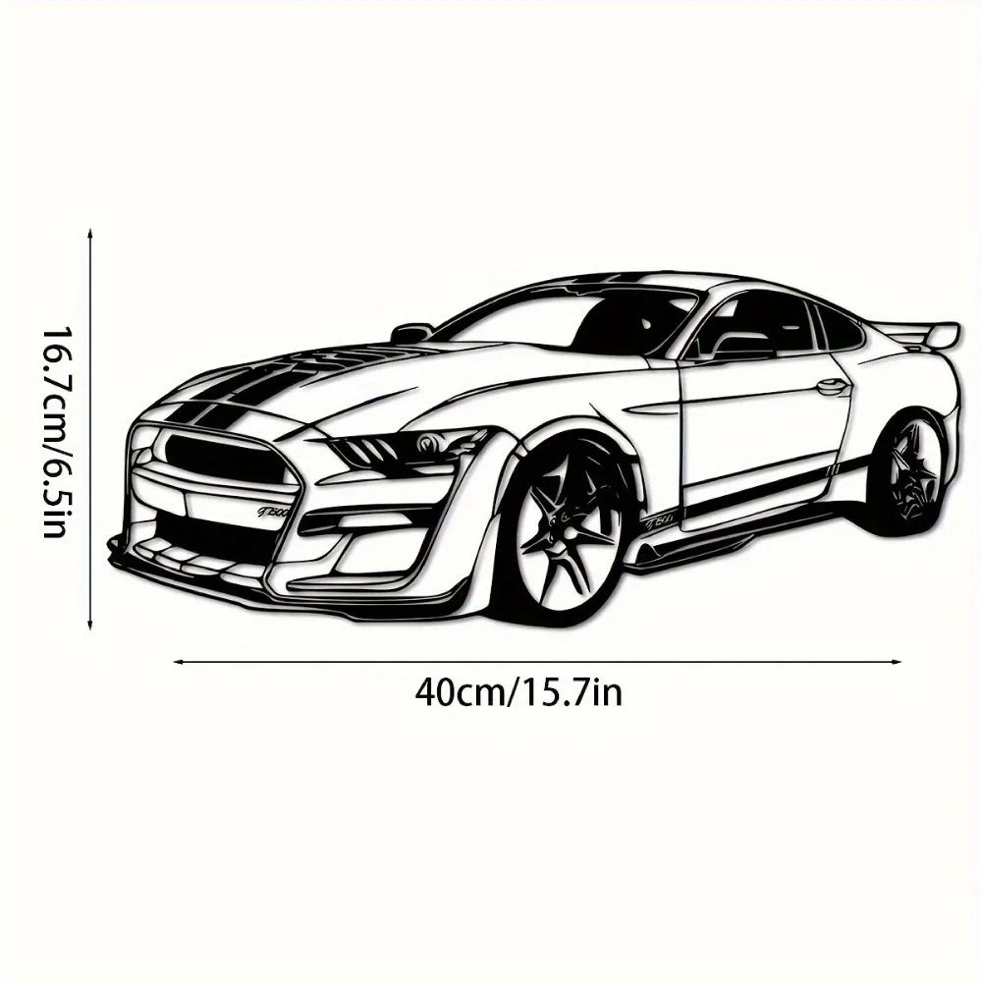 Racing Car Metal Wall Art 7