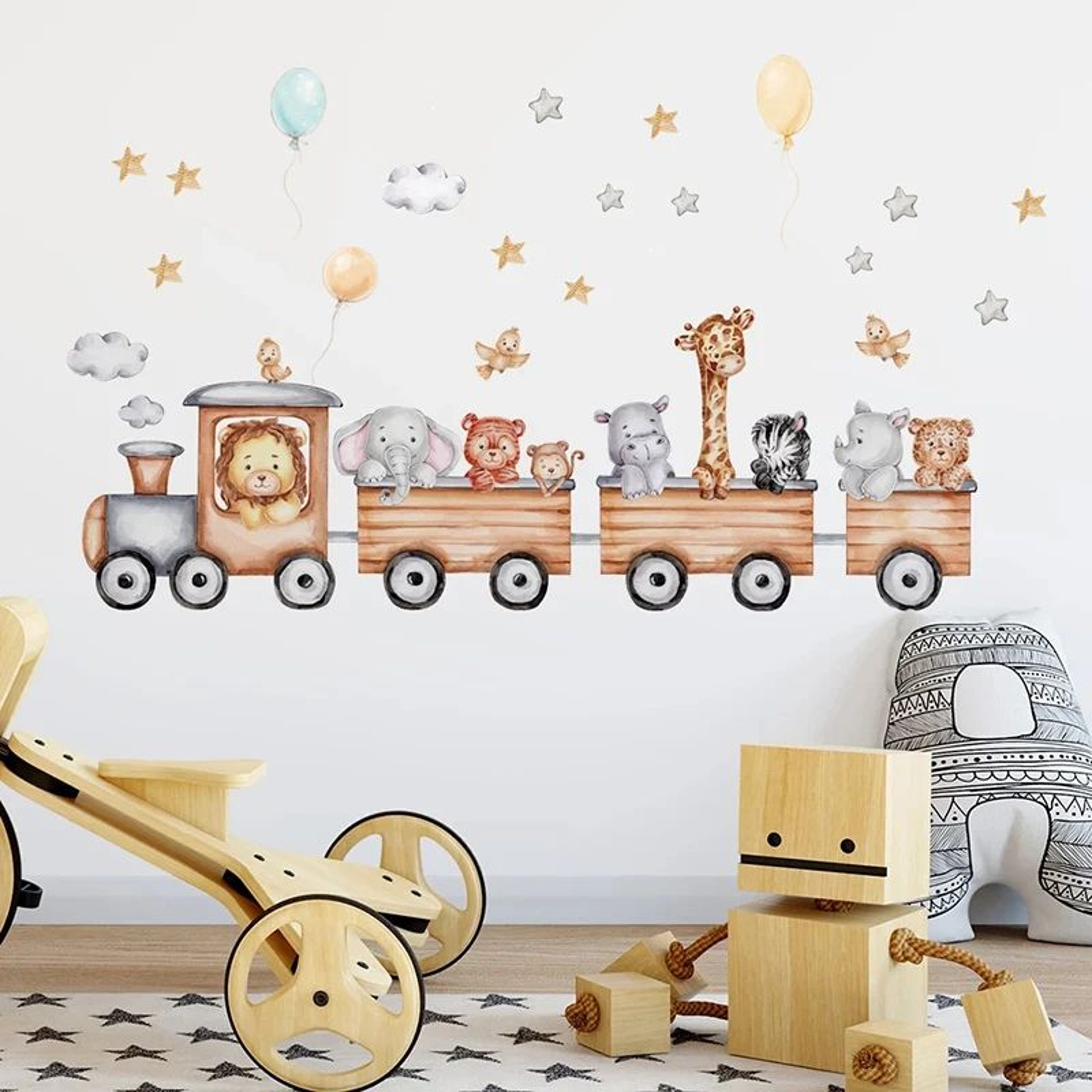 Forest Animal Nursery Wall Decals 8