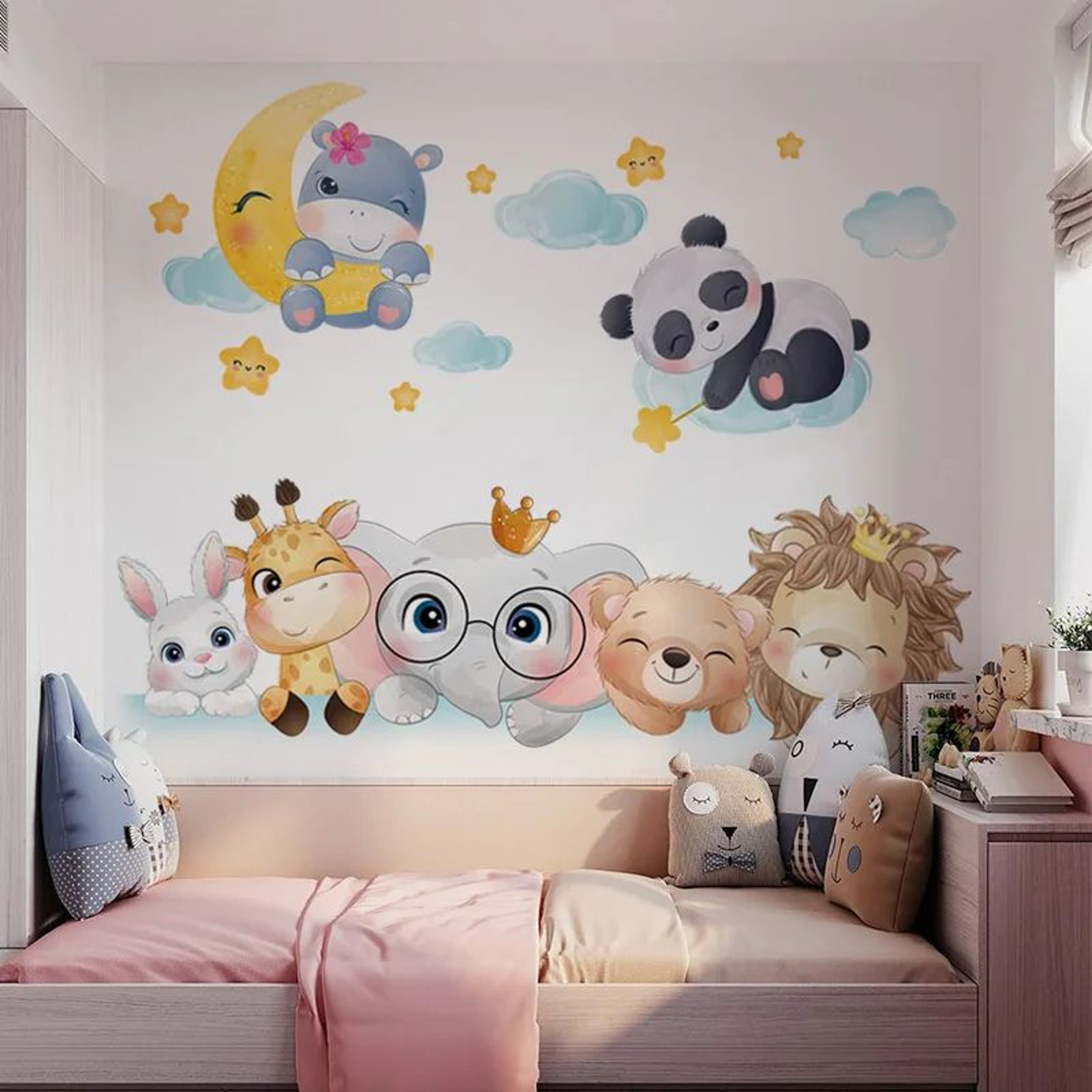 Forest Animal Nursery Wall Decals 12