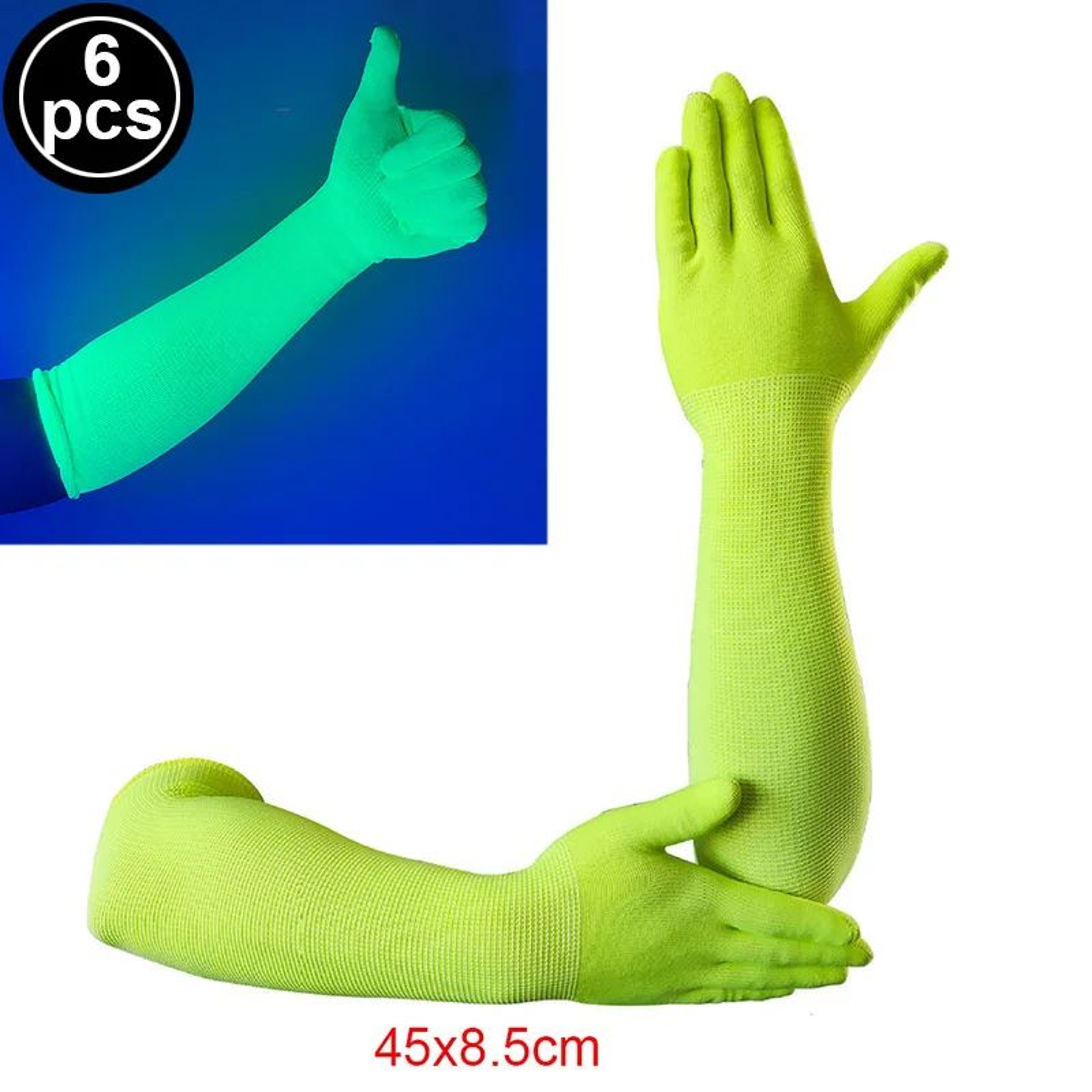 Neon UV Glow Party Hats 9