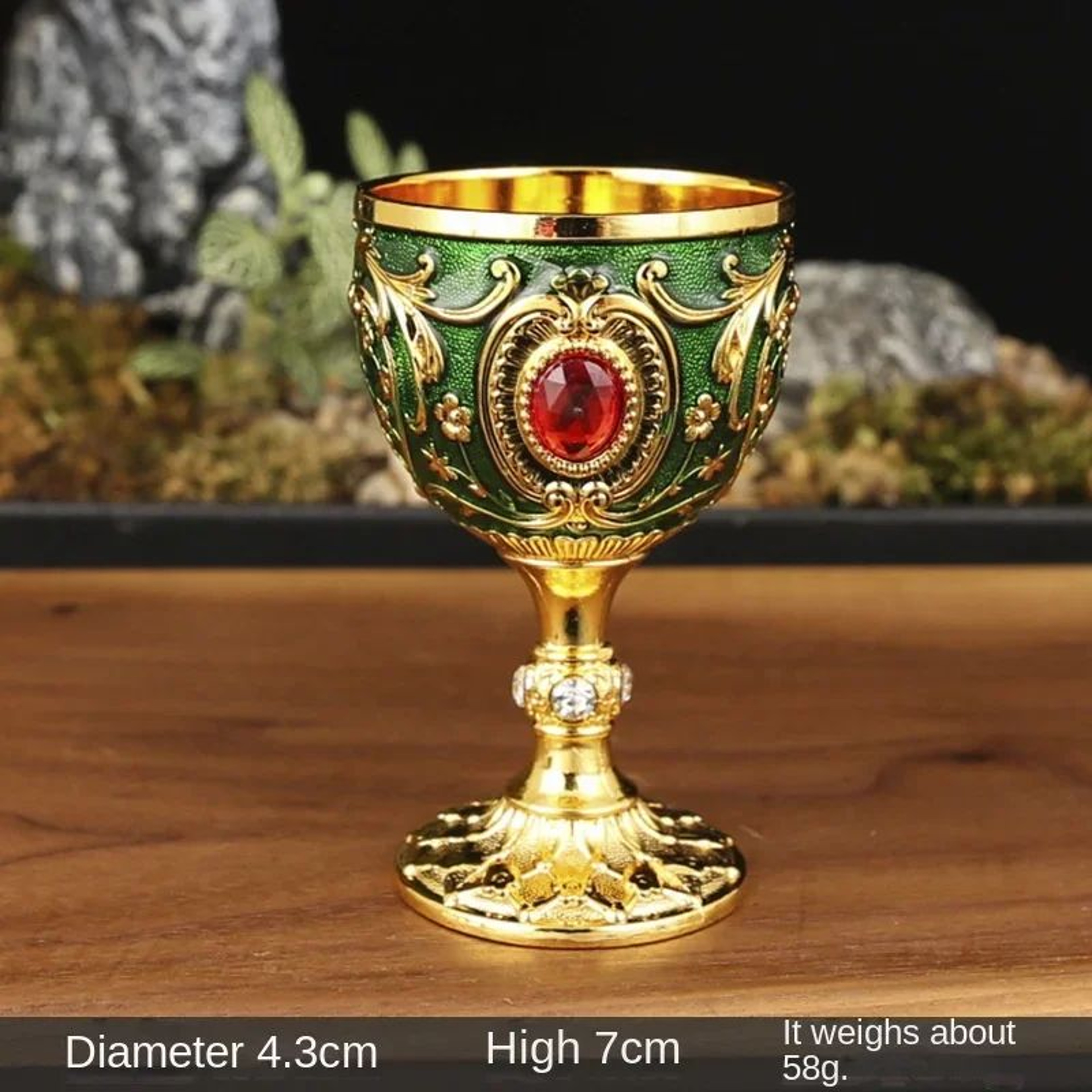 Vintage Medieval Holy Grail Goblet 10