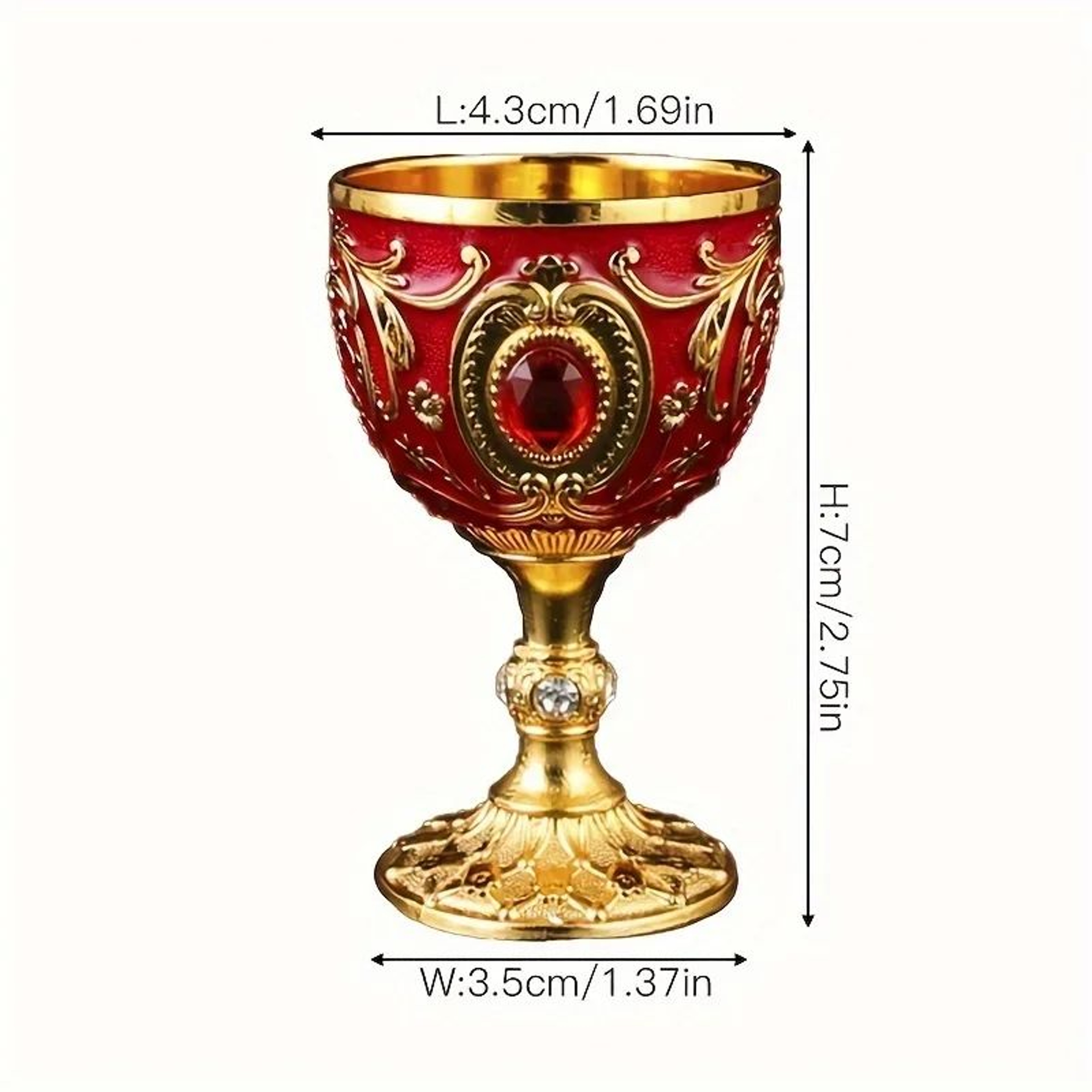 Vintage Medieval Holy Grail Goblet 2