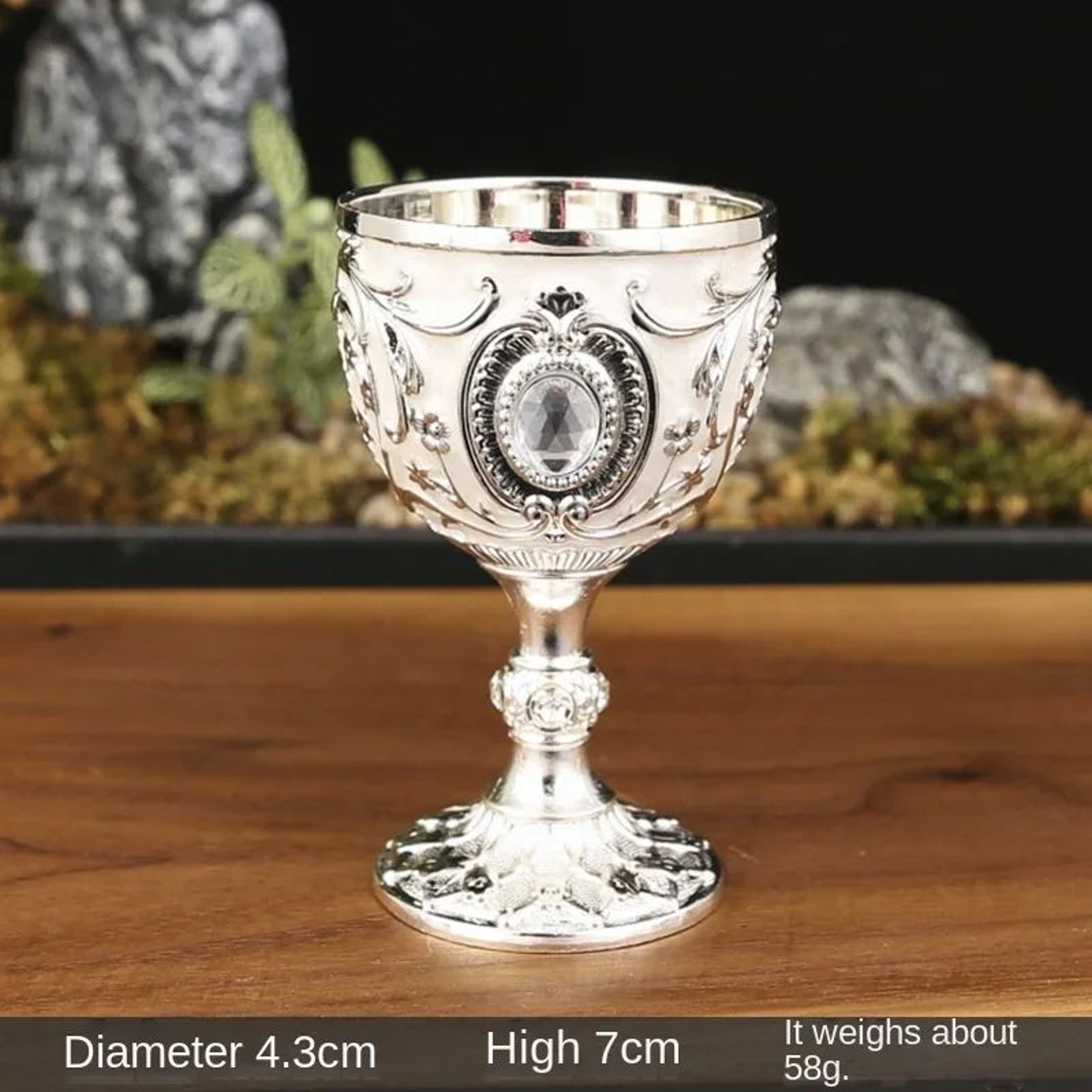 Vintage Medieval Holy Grail Goblet 8
