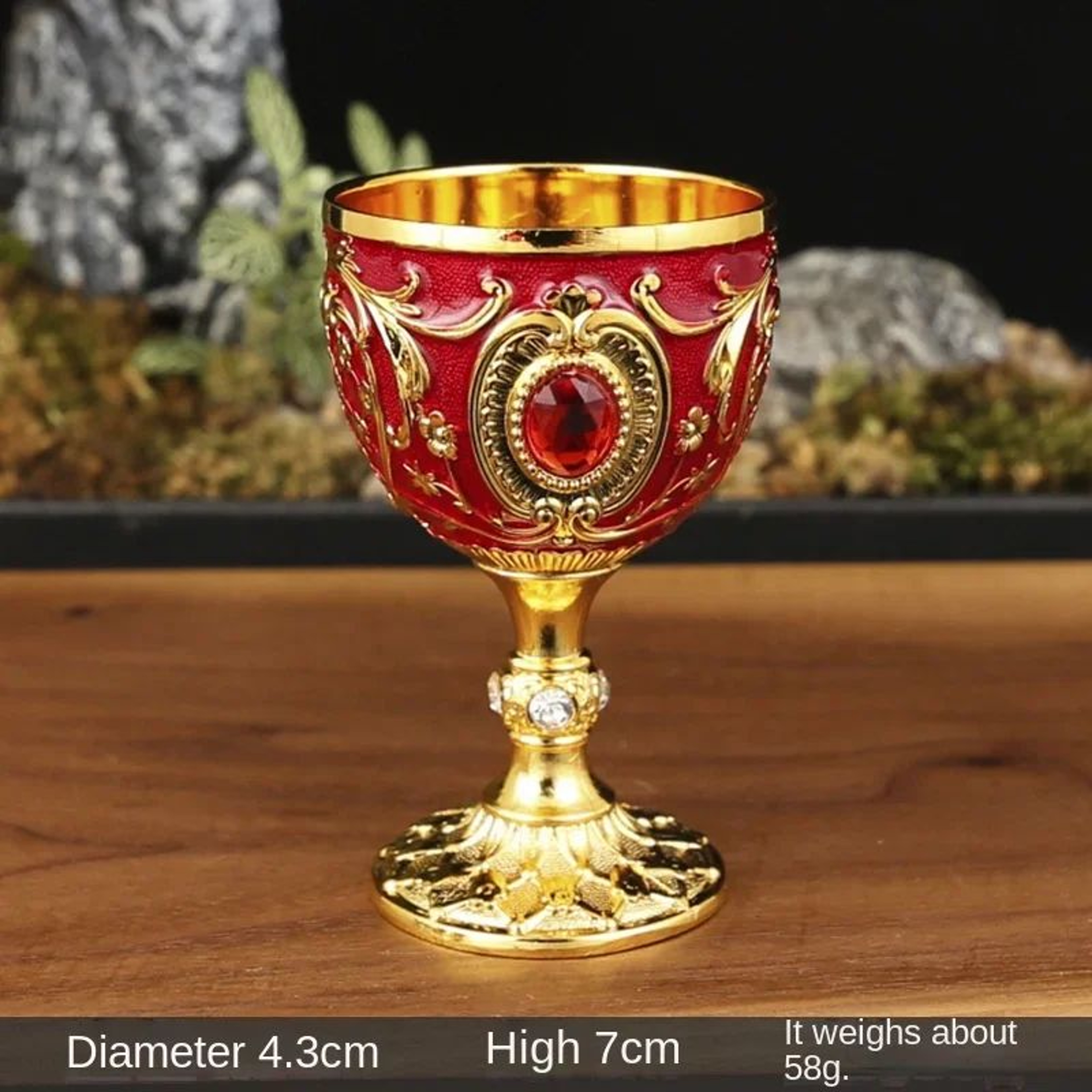 Vintage Medieval Holy Grail Goblet 12