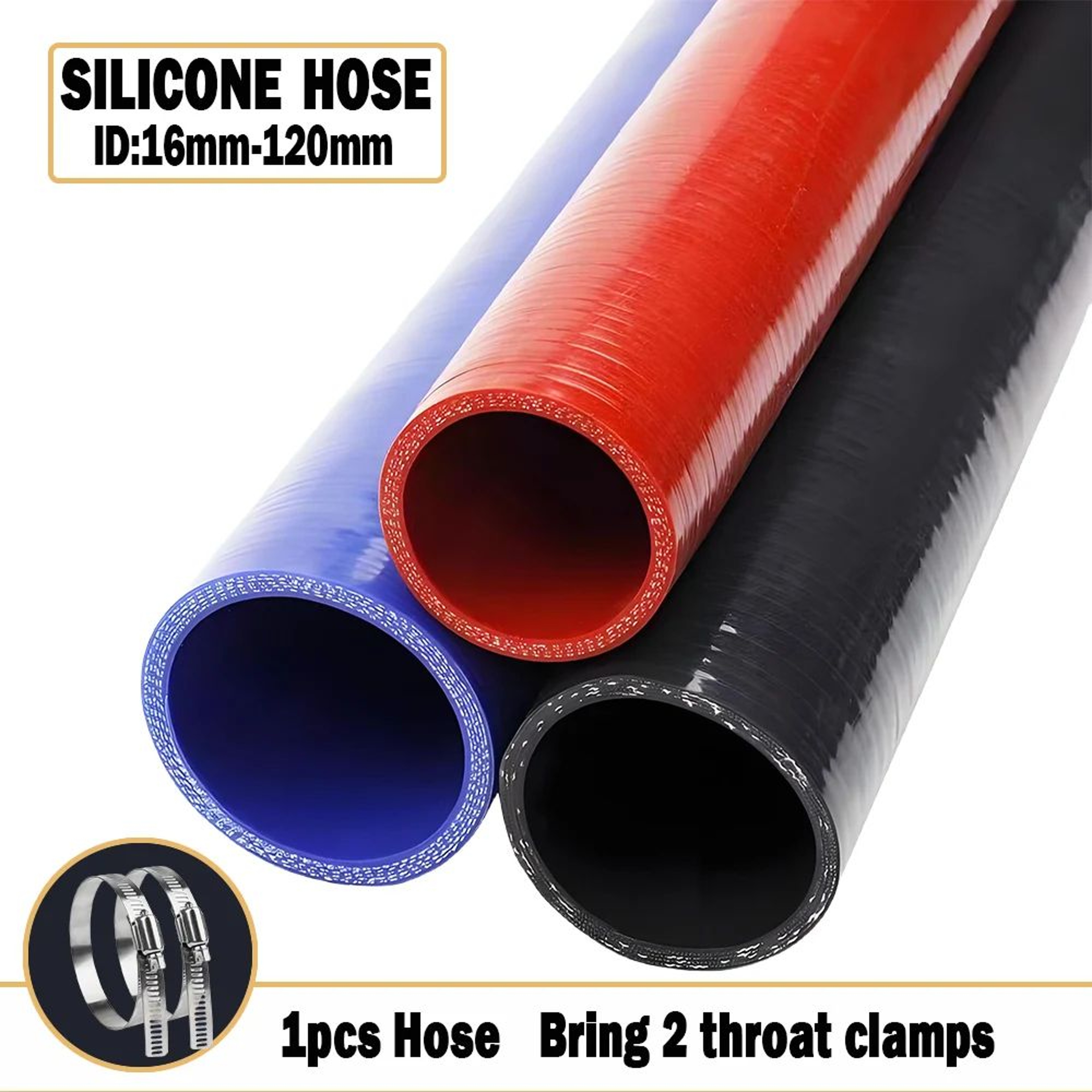 Reinforced High Temperature Silicone Turbo Hose 0