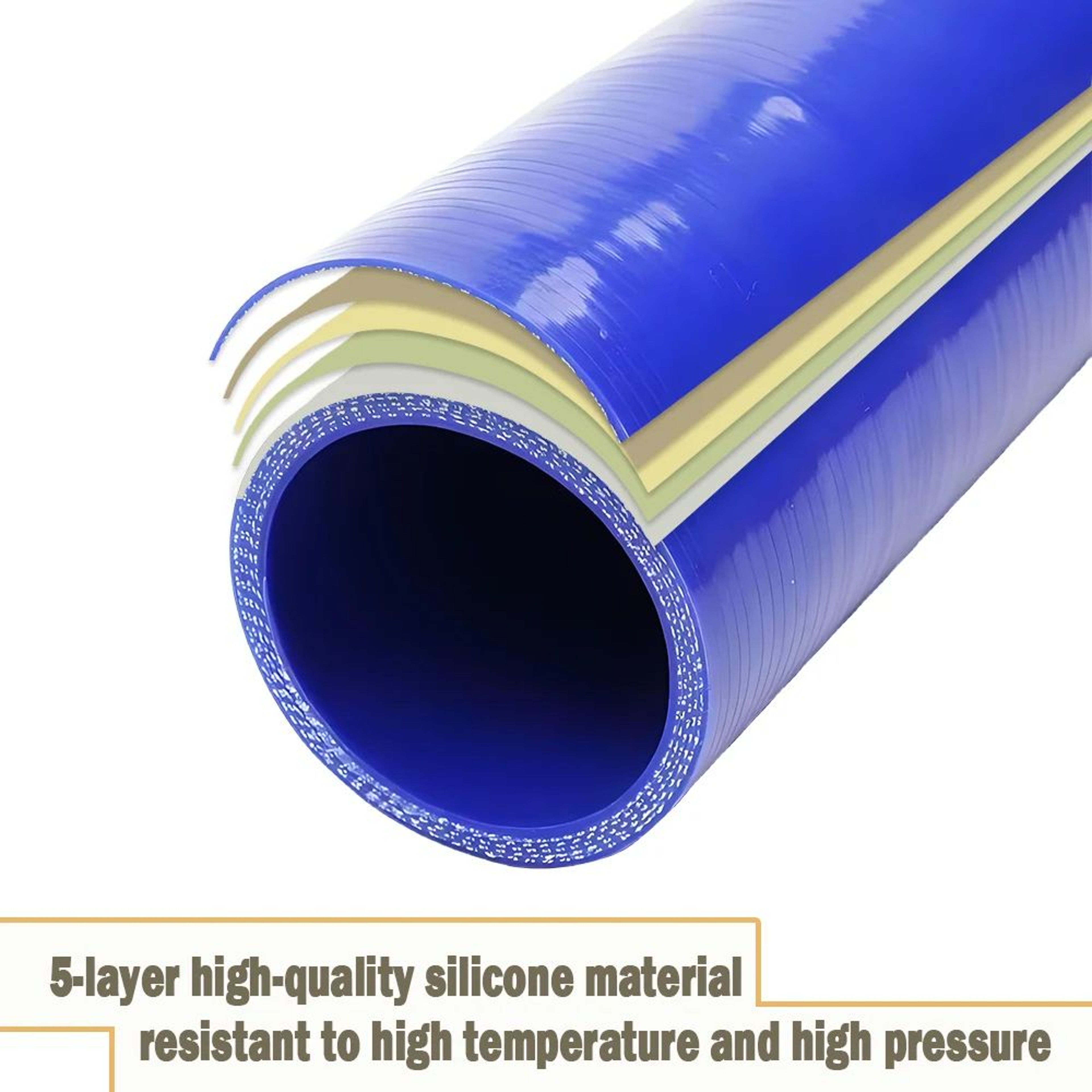 Reinforced High Temperature Silicone Turbo Hose 2