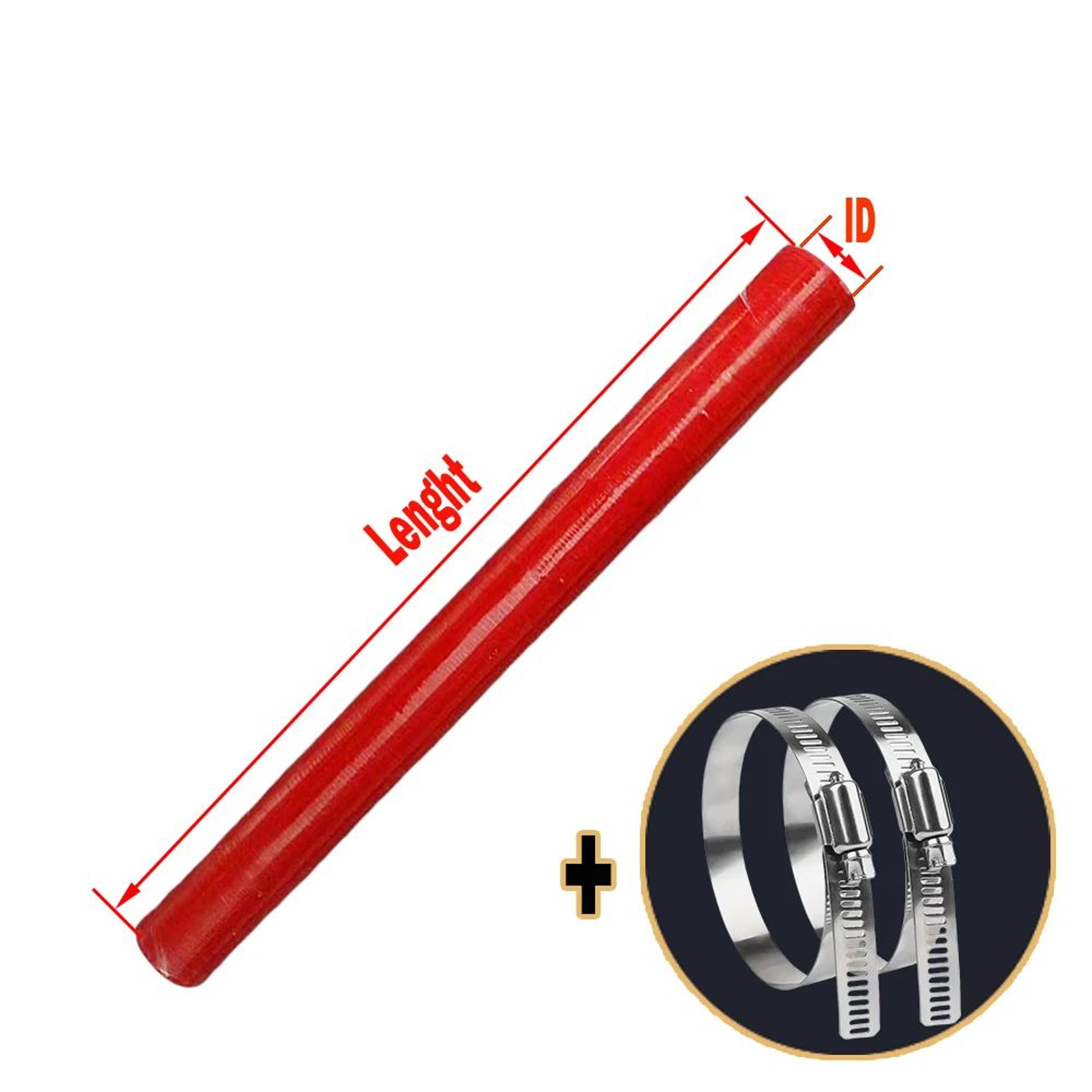 Reinforced High Temperature Silicone Turbo Hose 7
