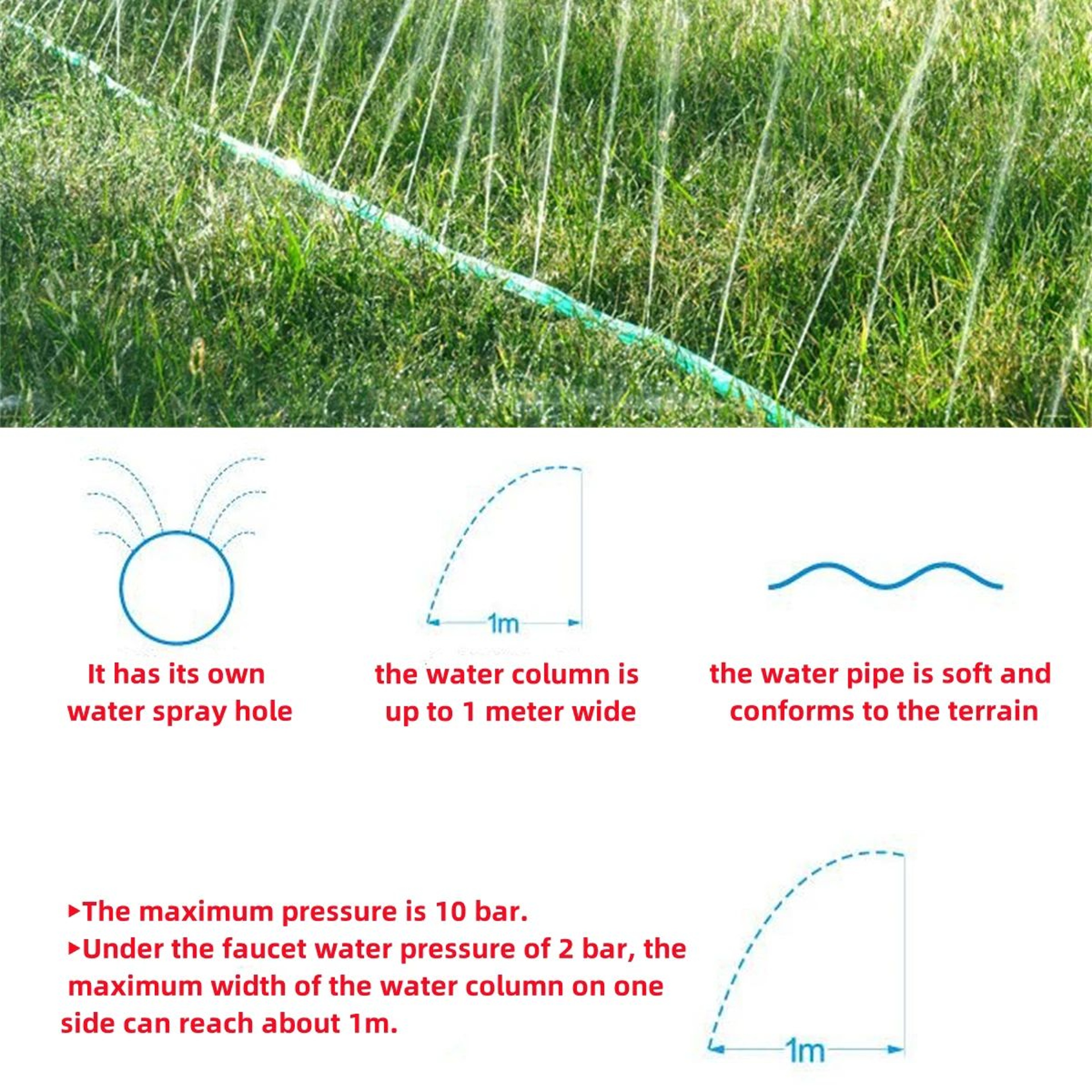 Garden Soaker Hose Irrigation System 3