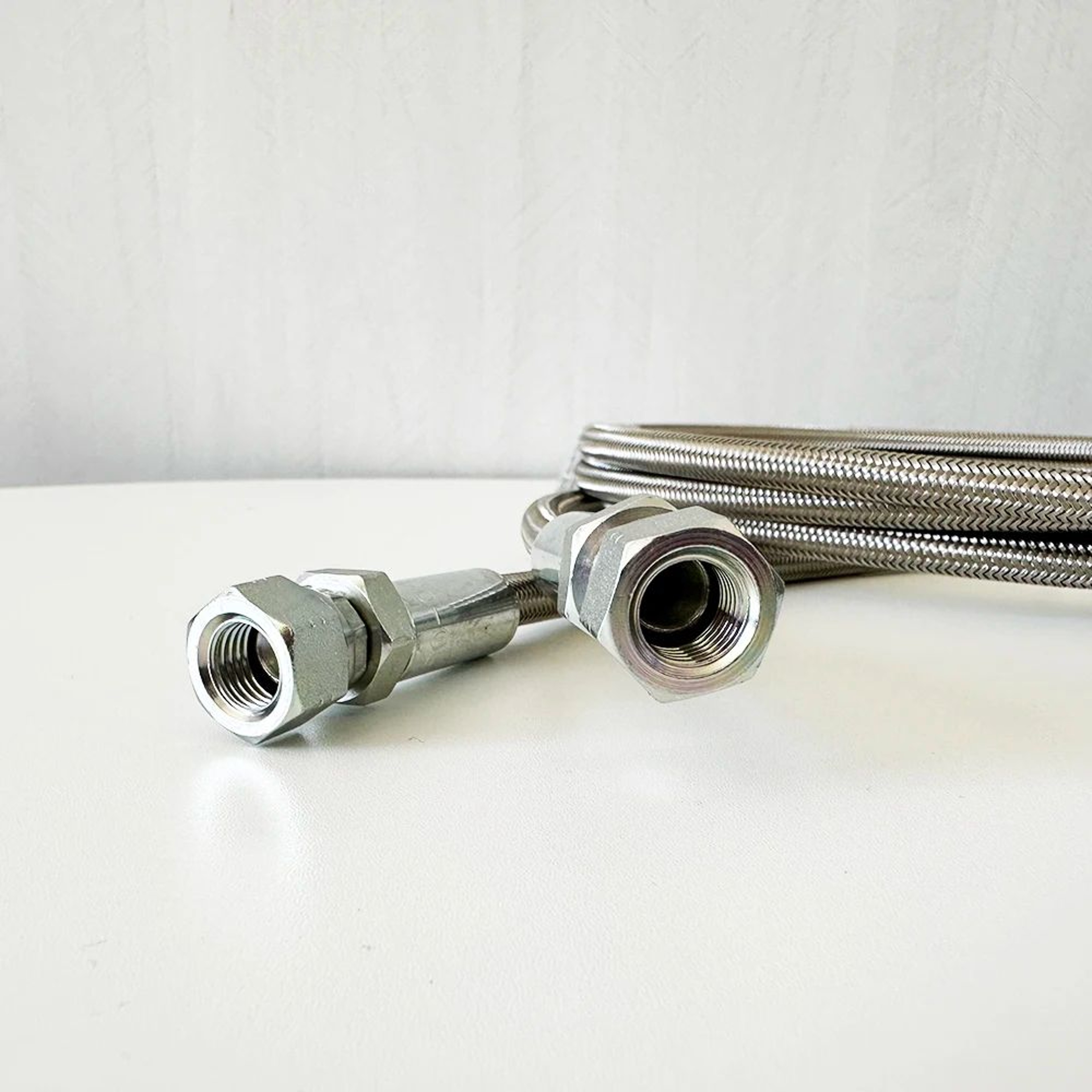 AN4 Stainless Steel Turbo Oil Feed Line 5