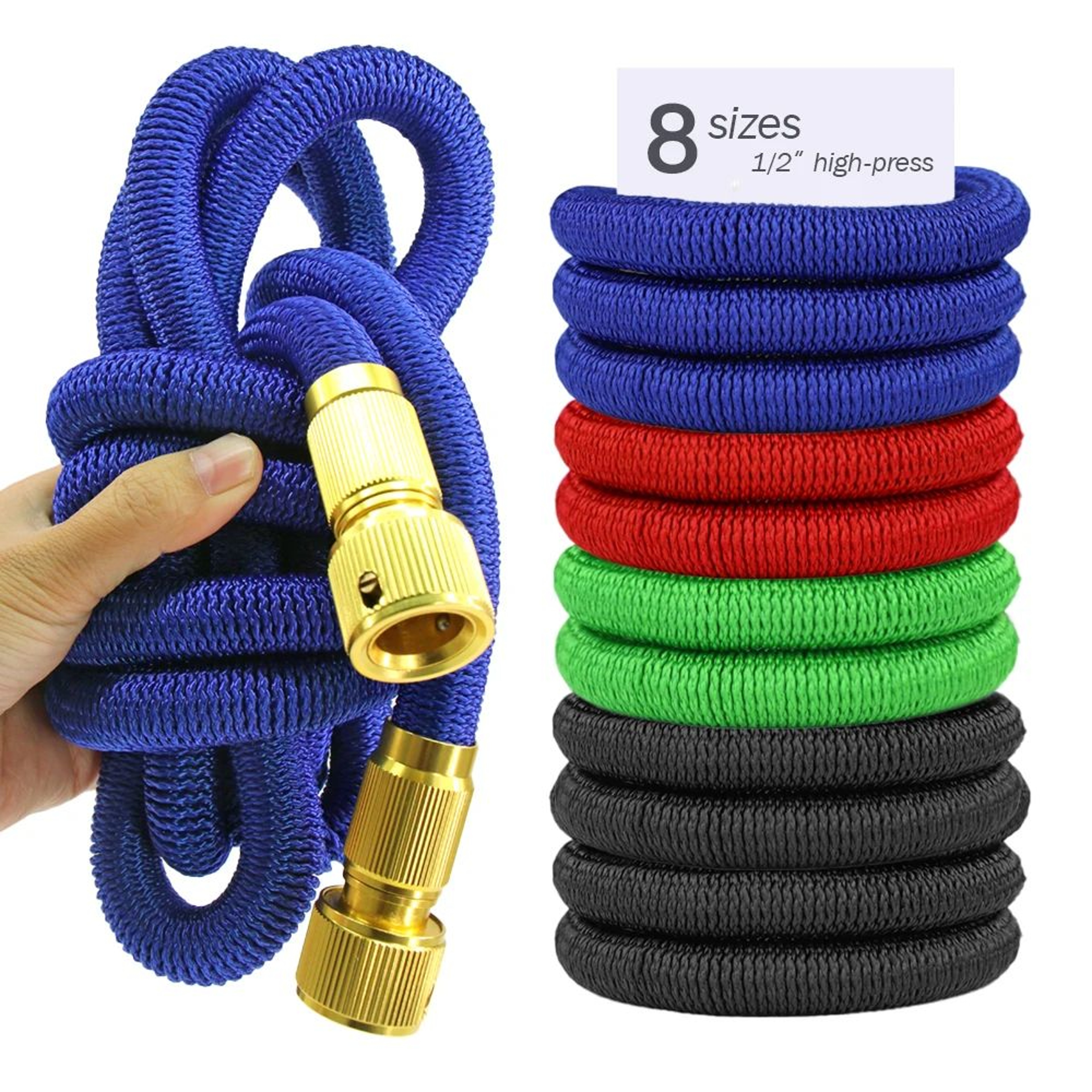 Retractable Expandable Garden Water Hose 0