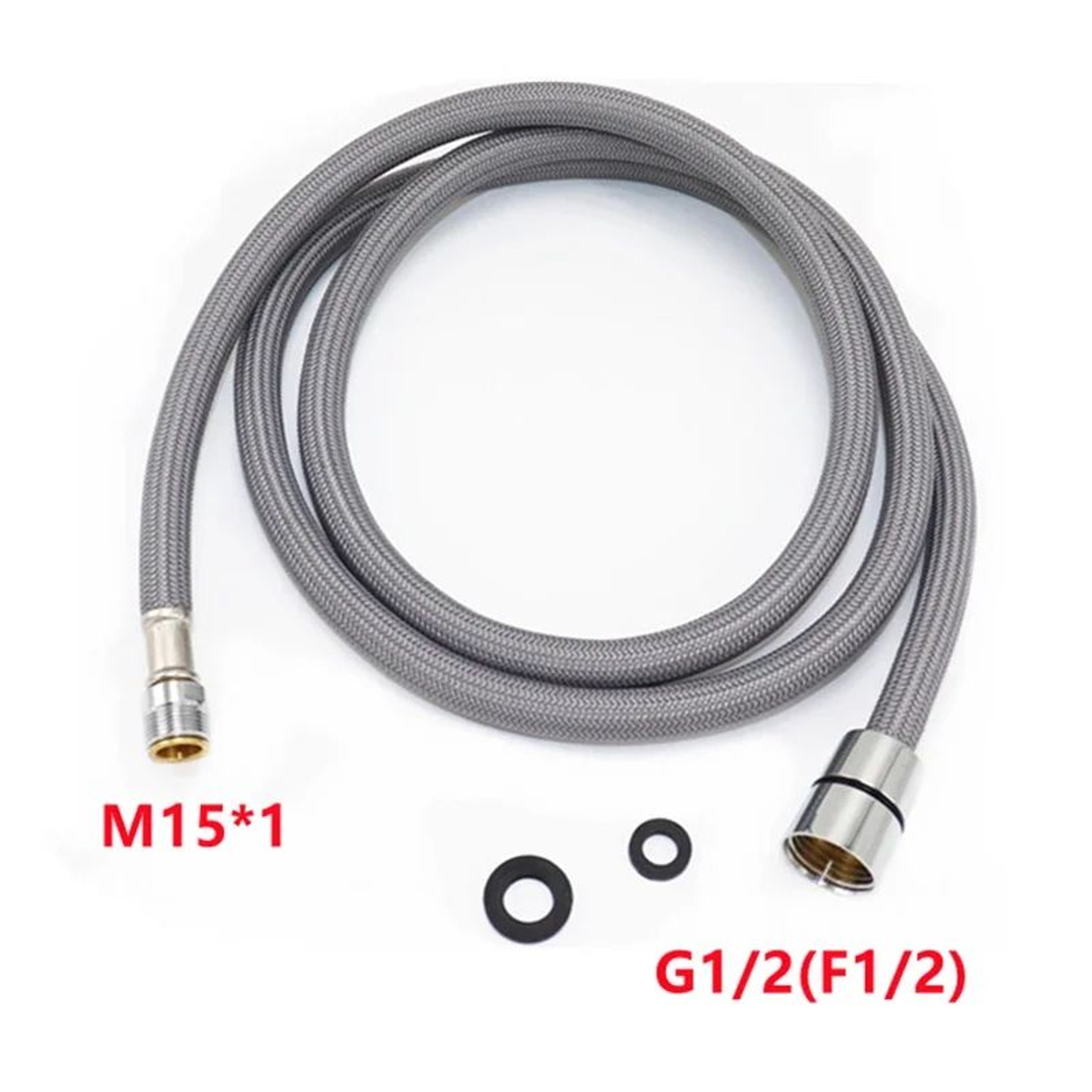 Nylon Braided Pull Down Faucet Hose 7