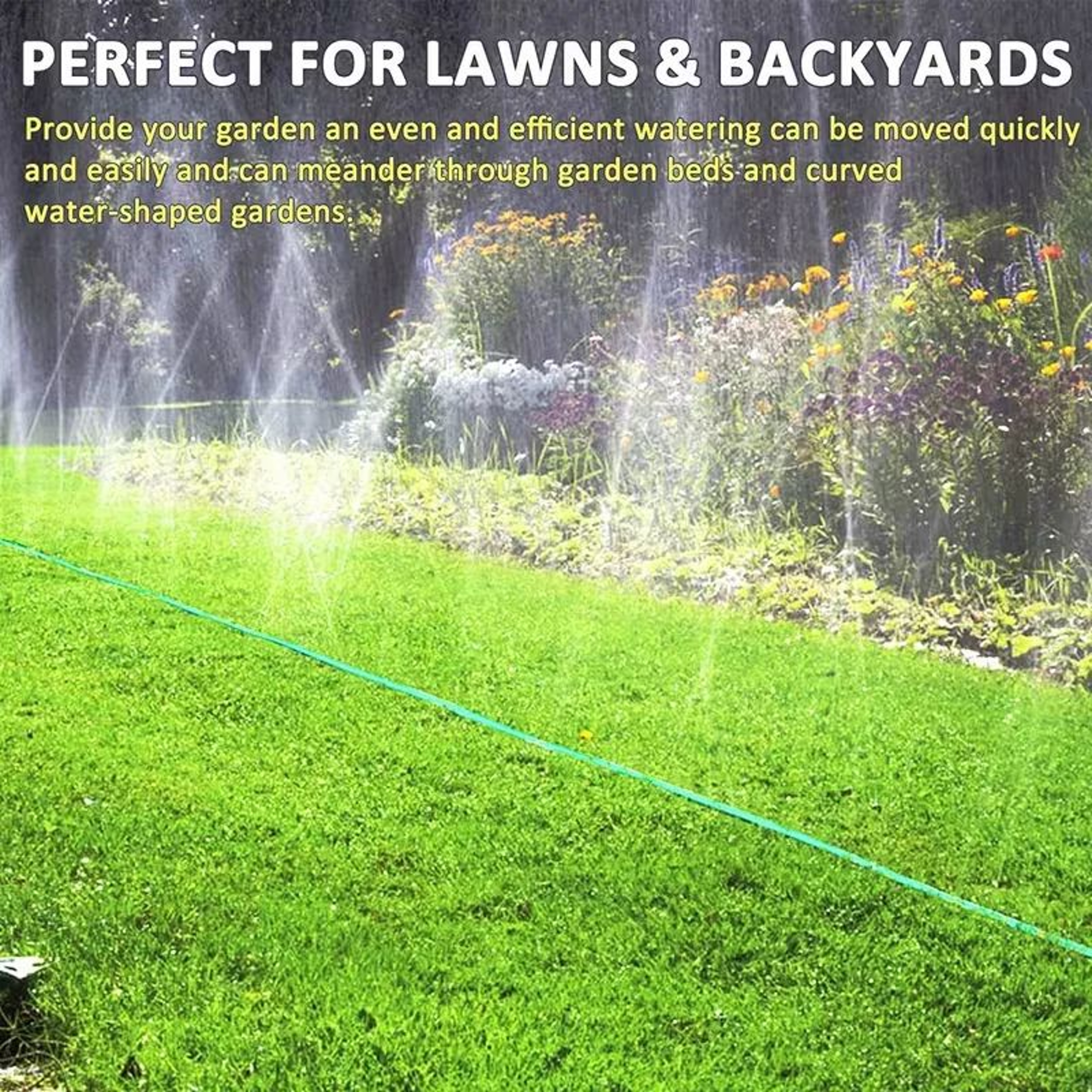 Flexible Sprinkler Soaker Garden Hose 5