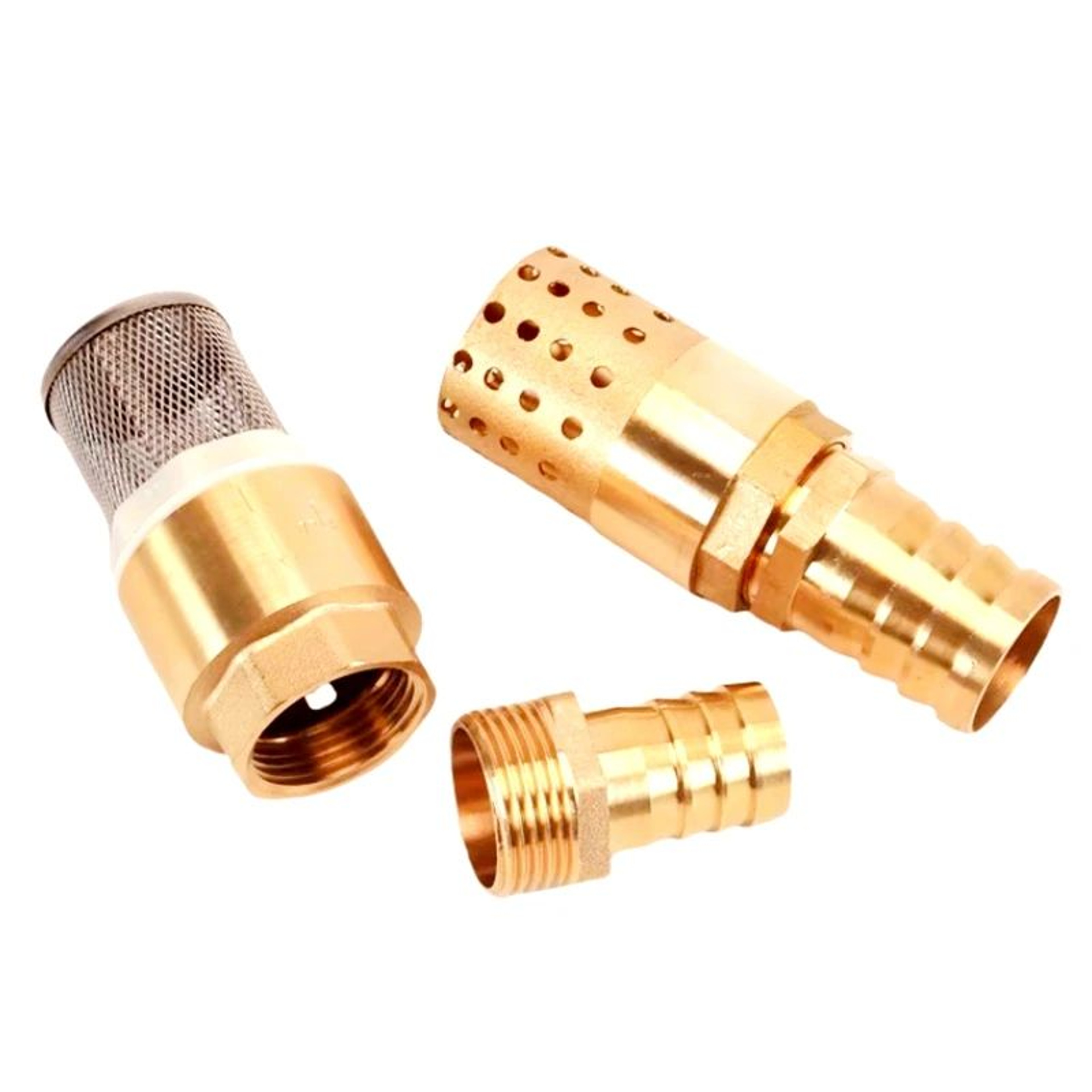 Brass Foot Valve With Suction Strainer 3