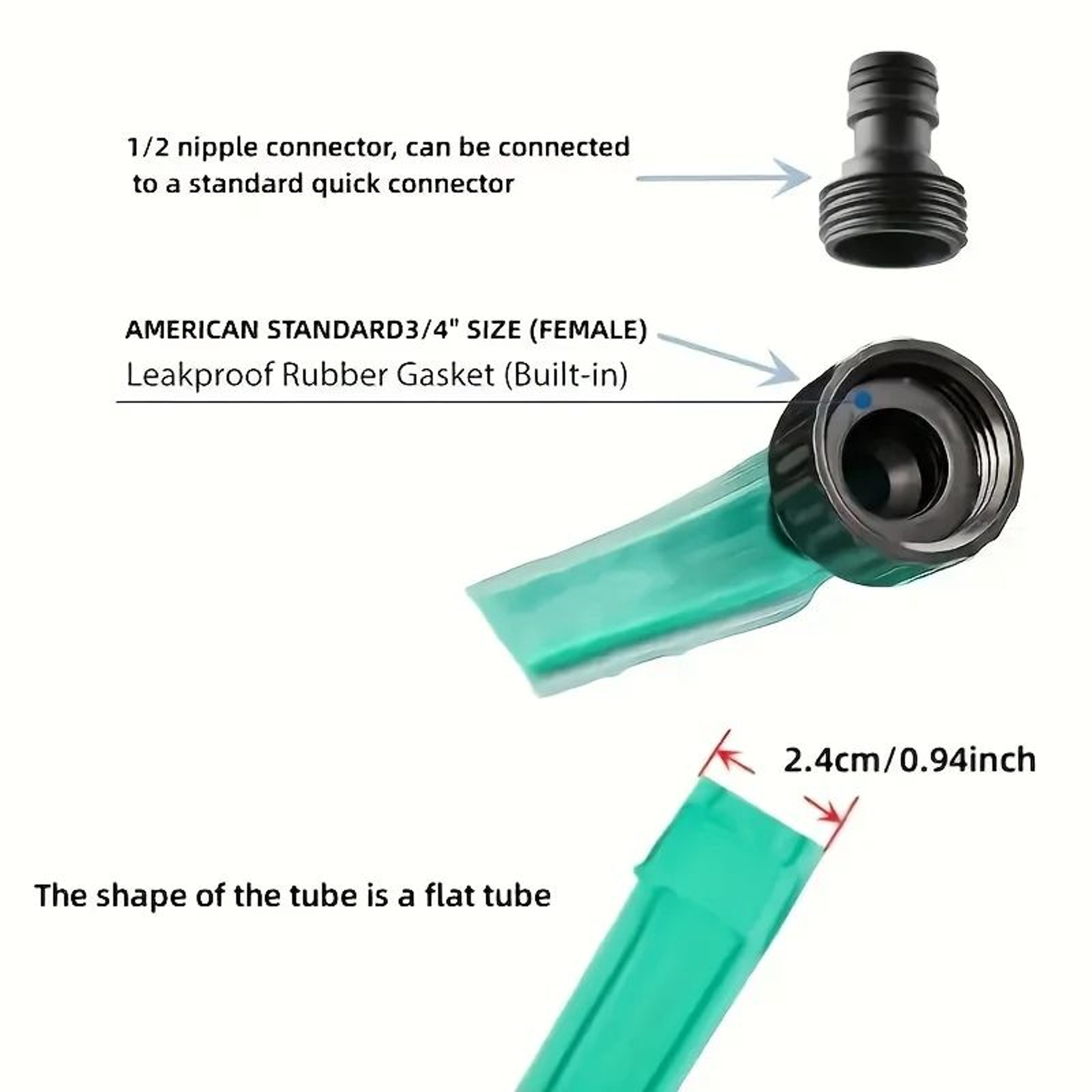 Flexible Garden Soaker Irrigation Hose 2
