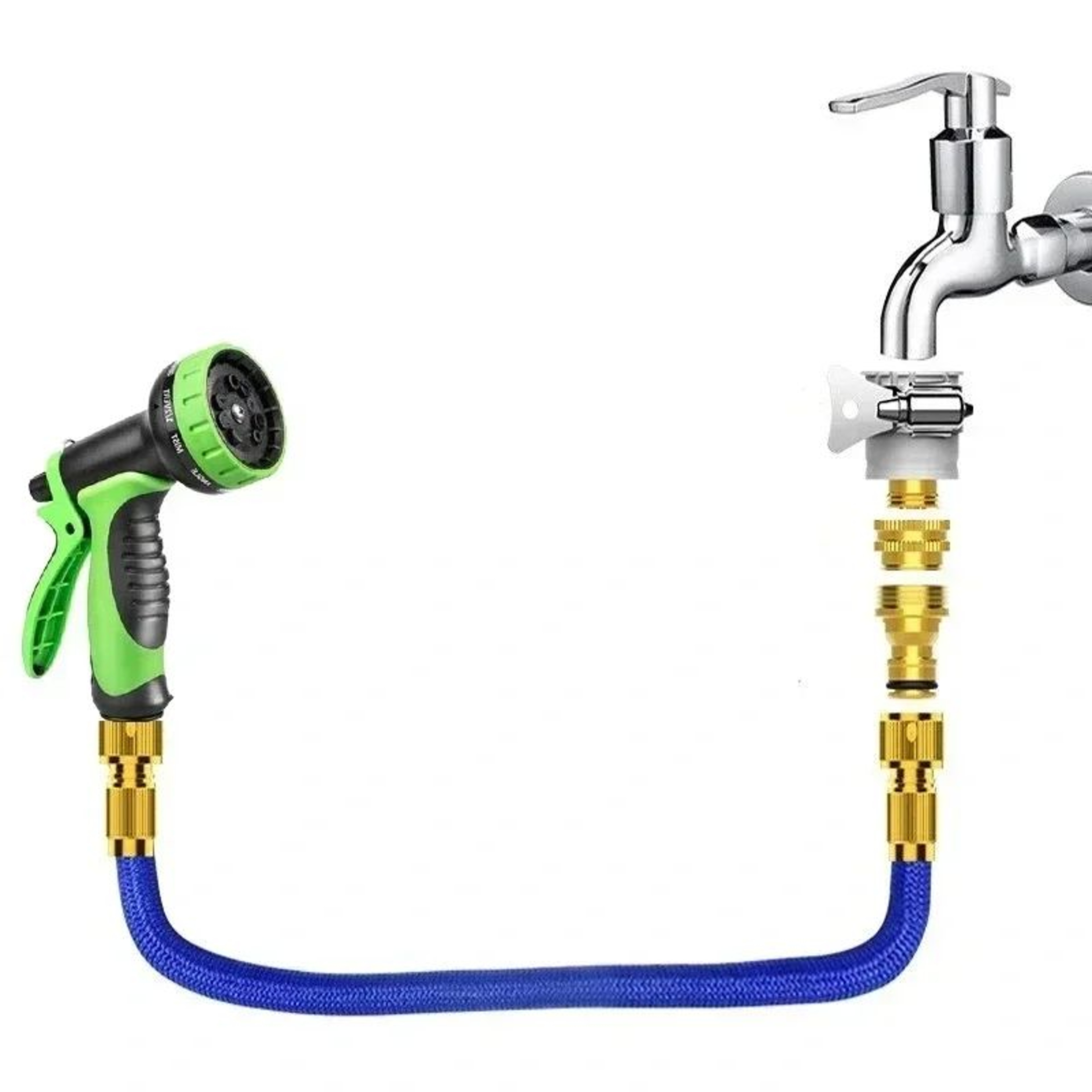 Expandable Watering Hose With 10 Pattern Sprayer 5