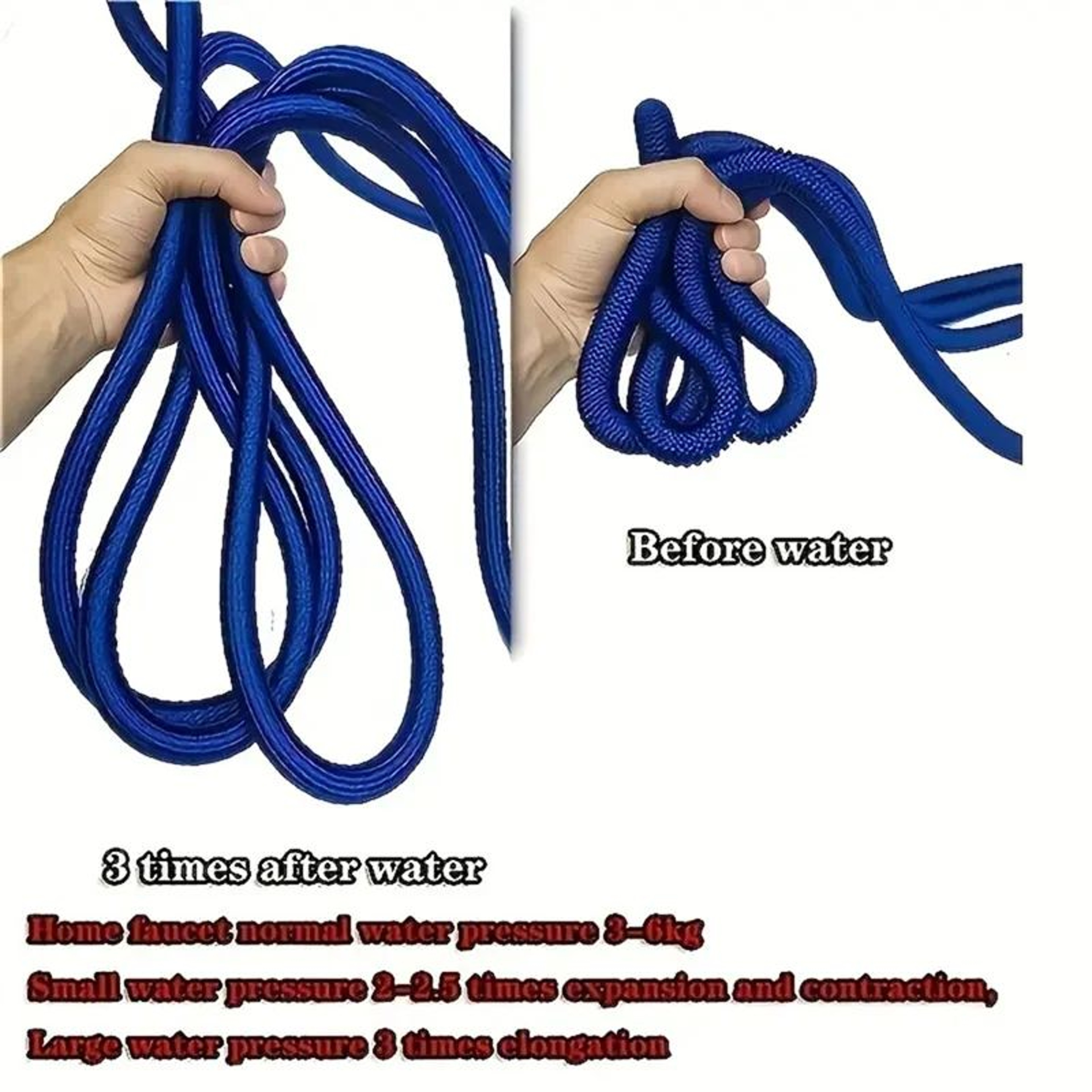 Flexible Expandable Garden Hose With Quick Connector 3