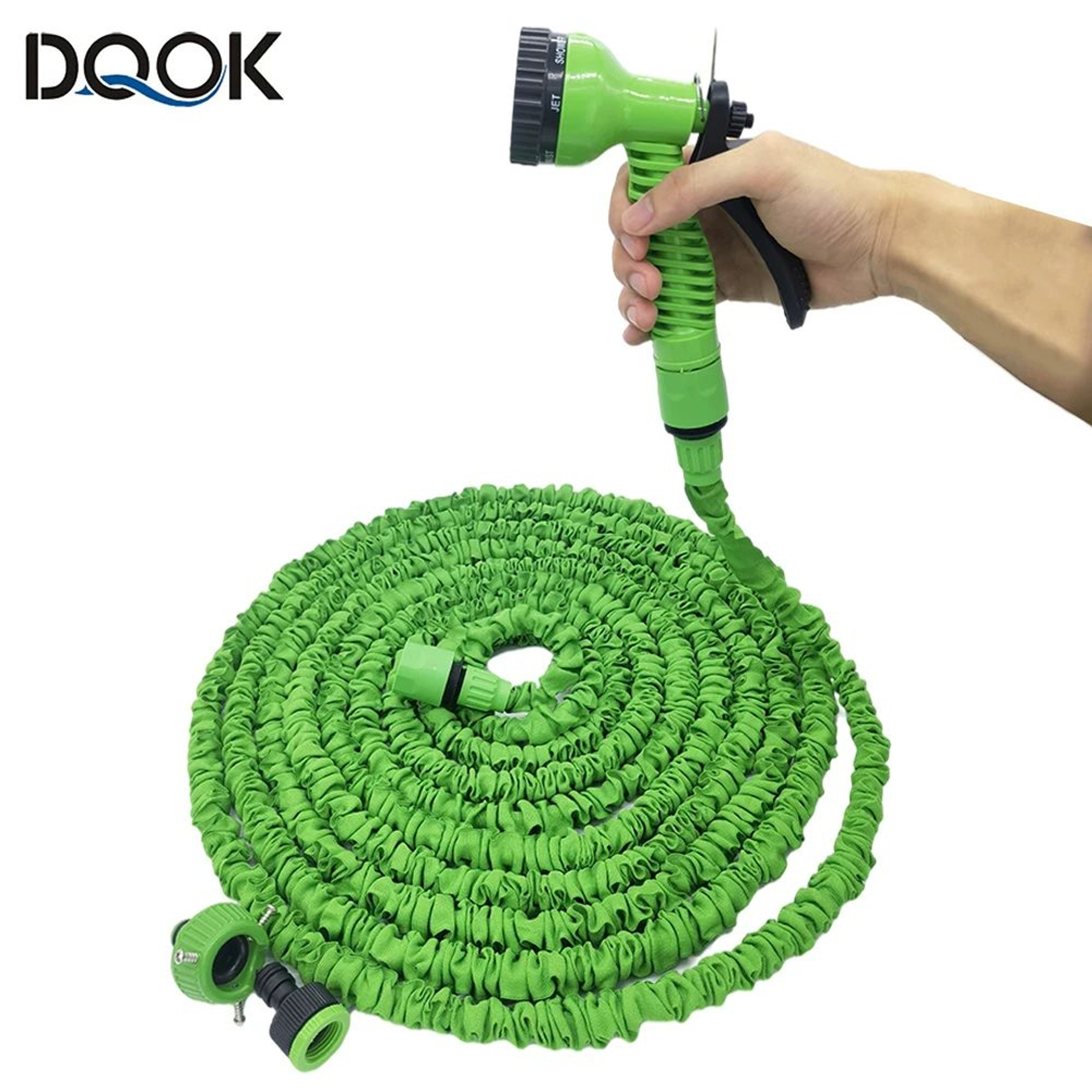 Expandable Garden Hose With 7 Pattern Foam Sprayer 0