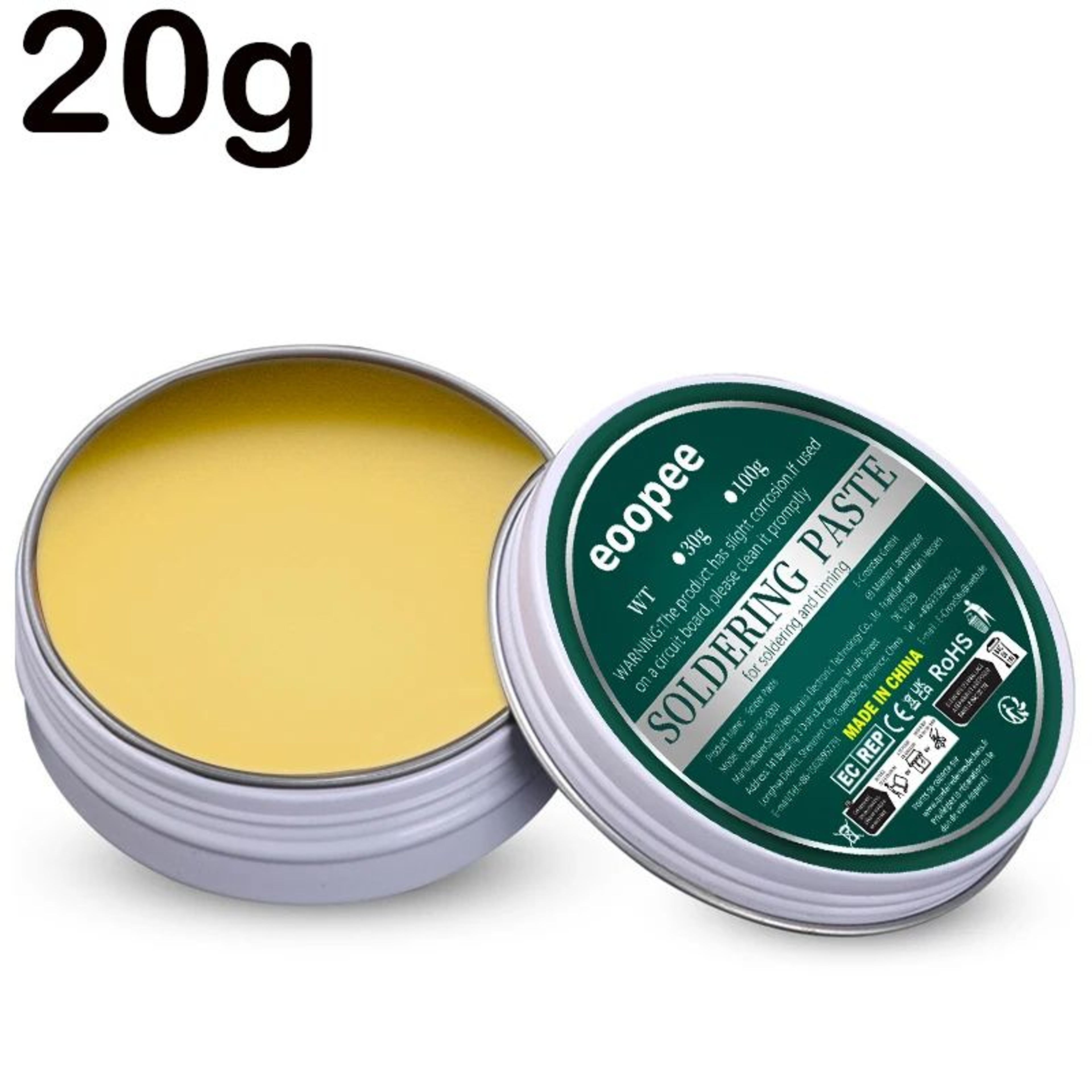No Clean Electronics Soldering Flux Paste 6