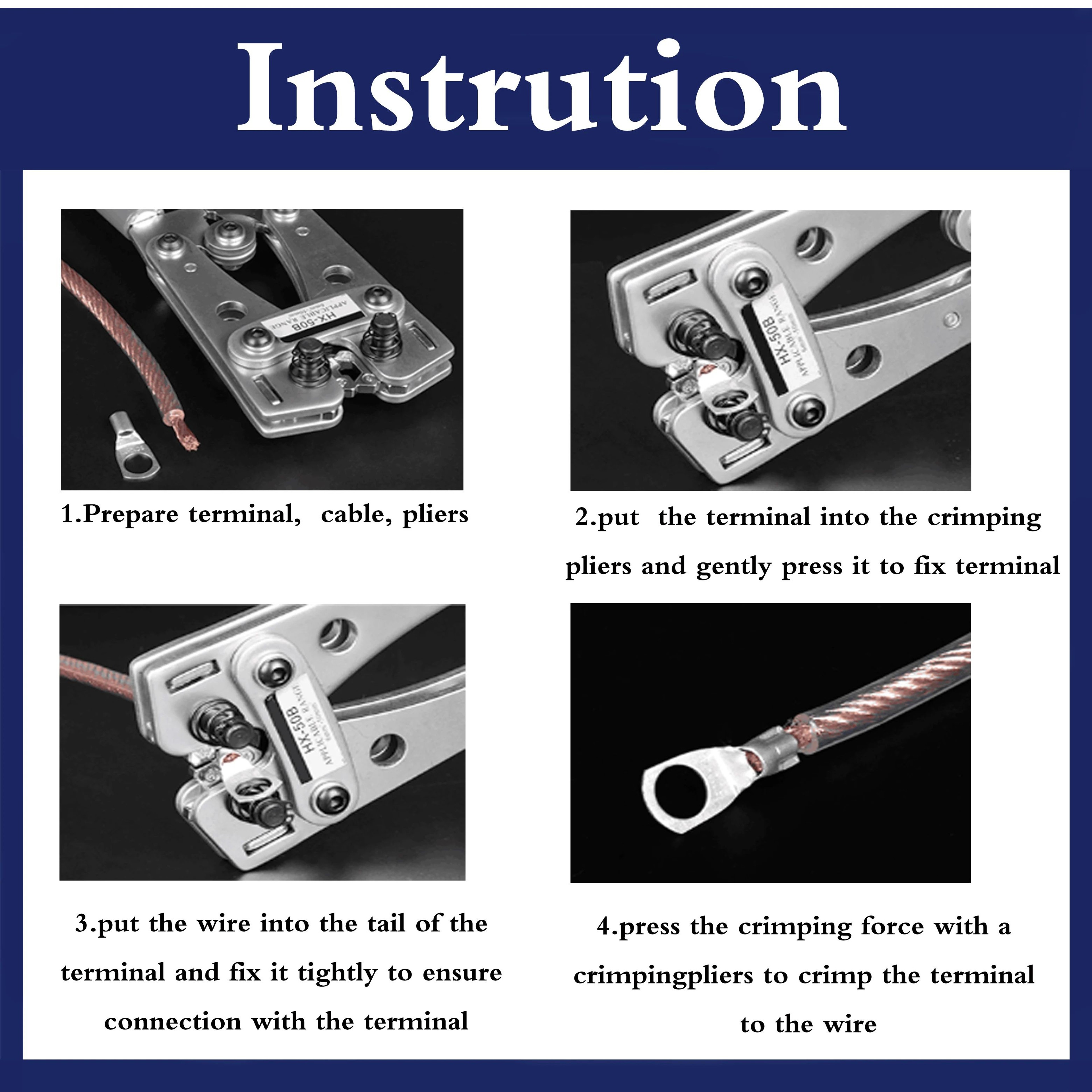 Heavy Duty Welding Cable Lug Terminals 5