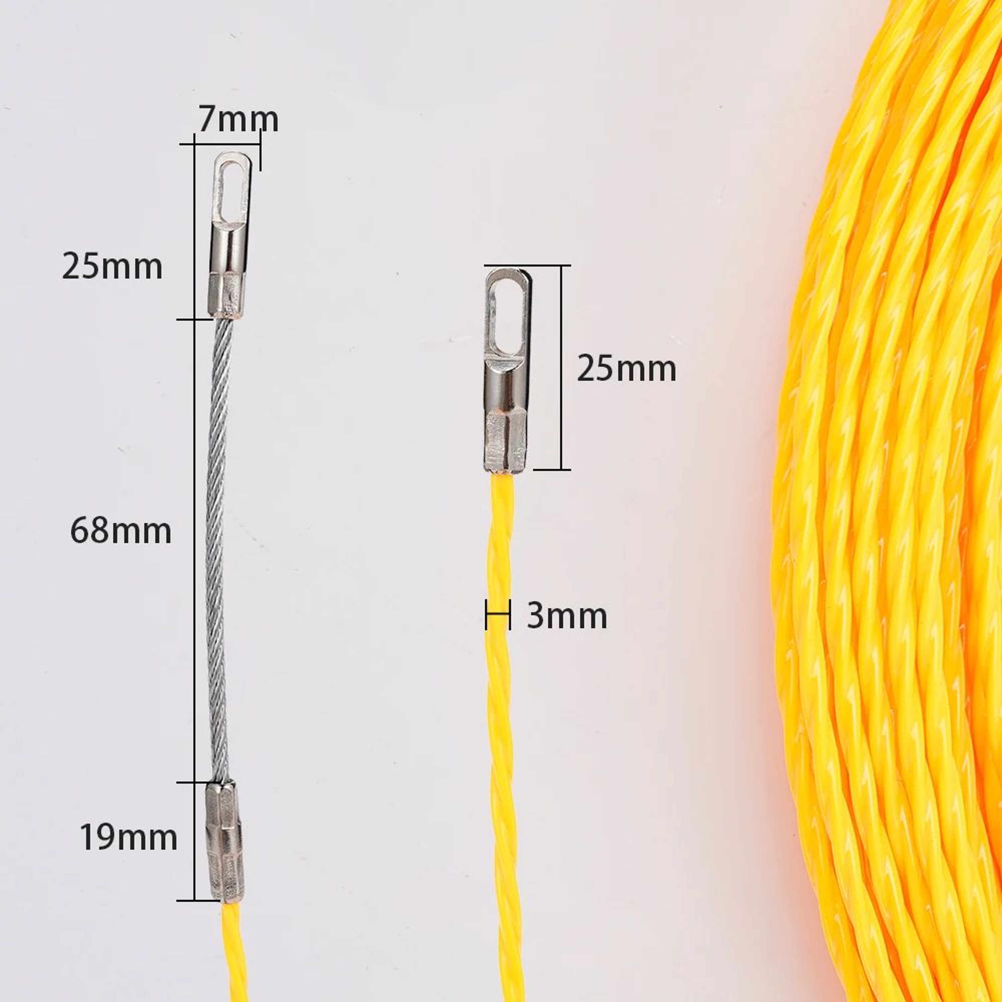 Fiberglass Cable Puller Fish Tape Reel 3