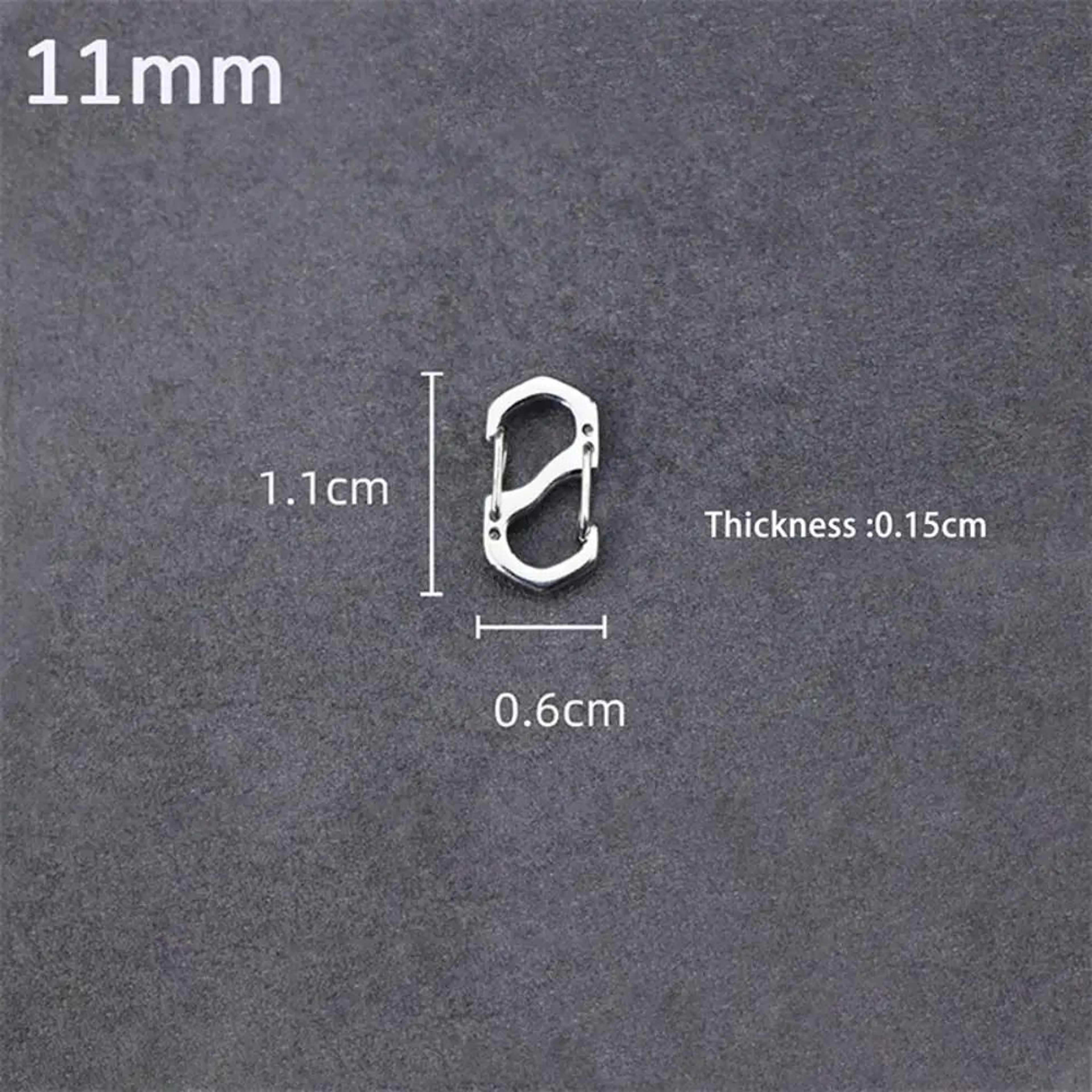 Stainless Steel S Hook Locking Clasps 1