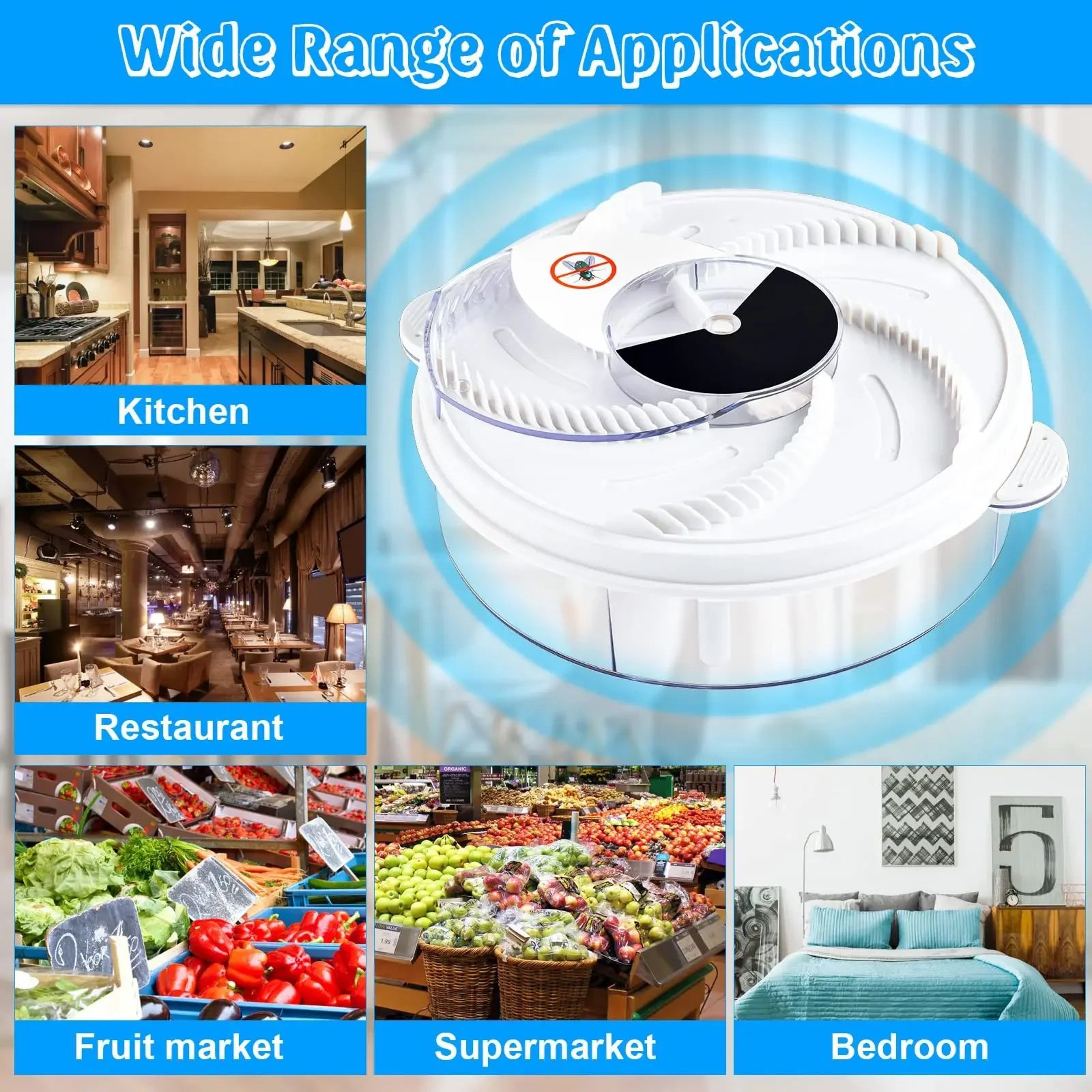 Automatic USB Electric Fly Trap 5
