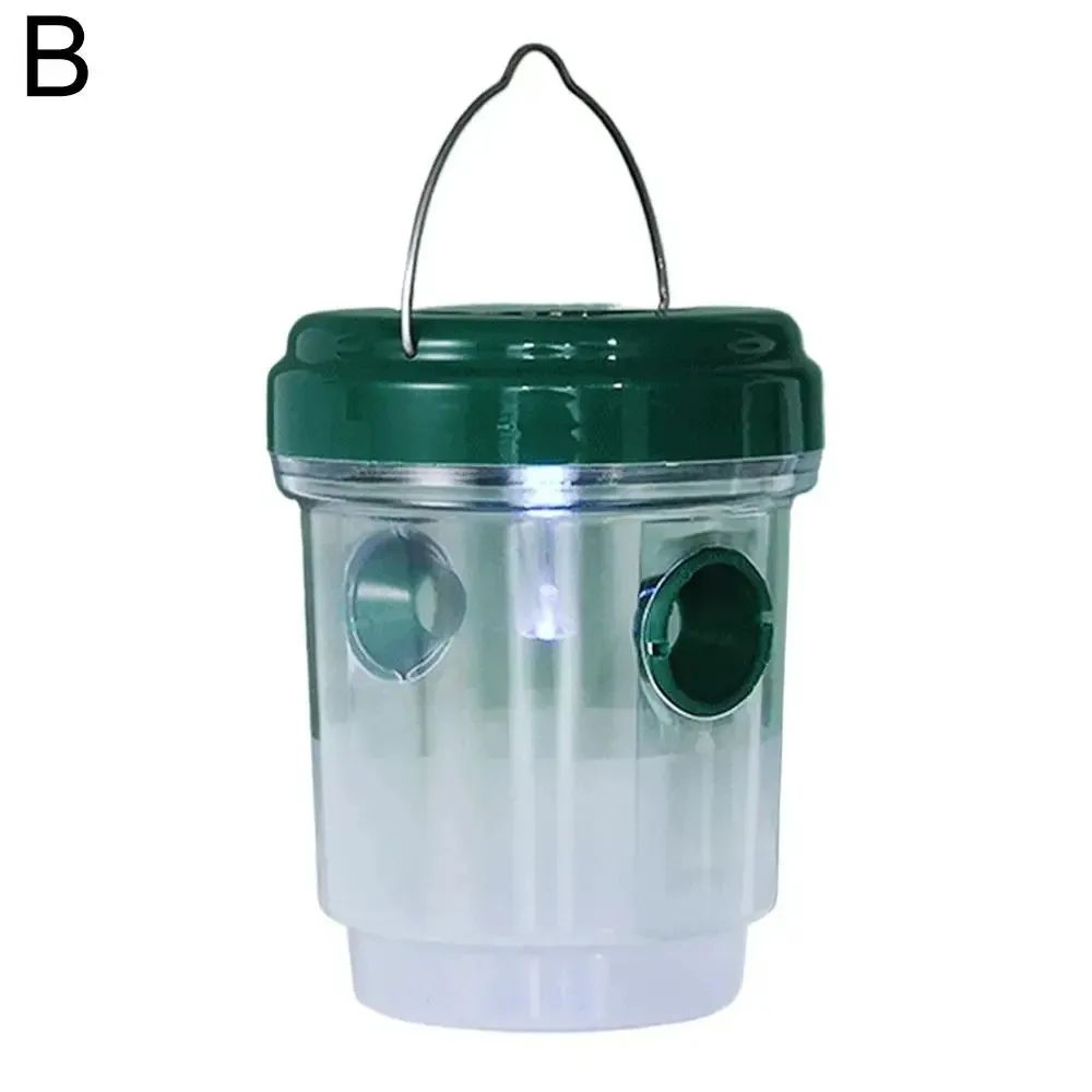 Solar LED Bug Zapper Outdoor Hanging Mosquito Killer 7