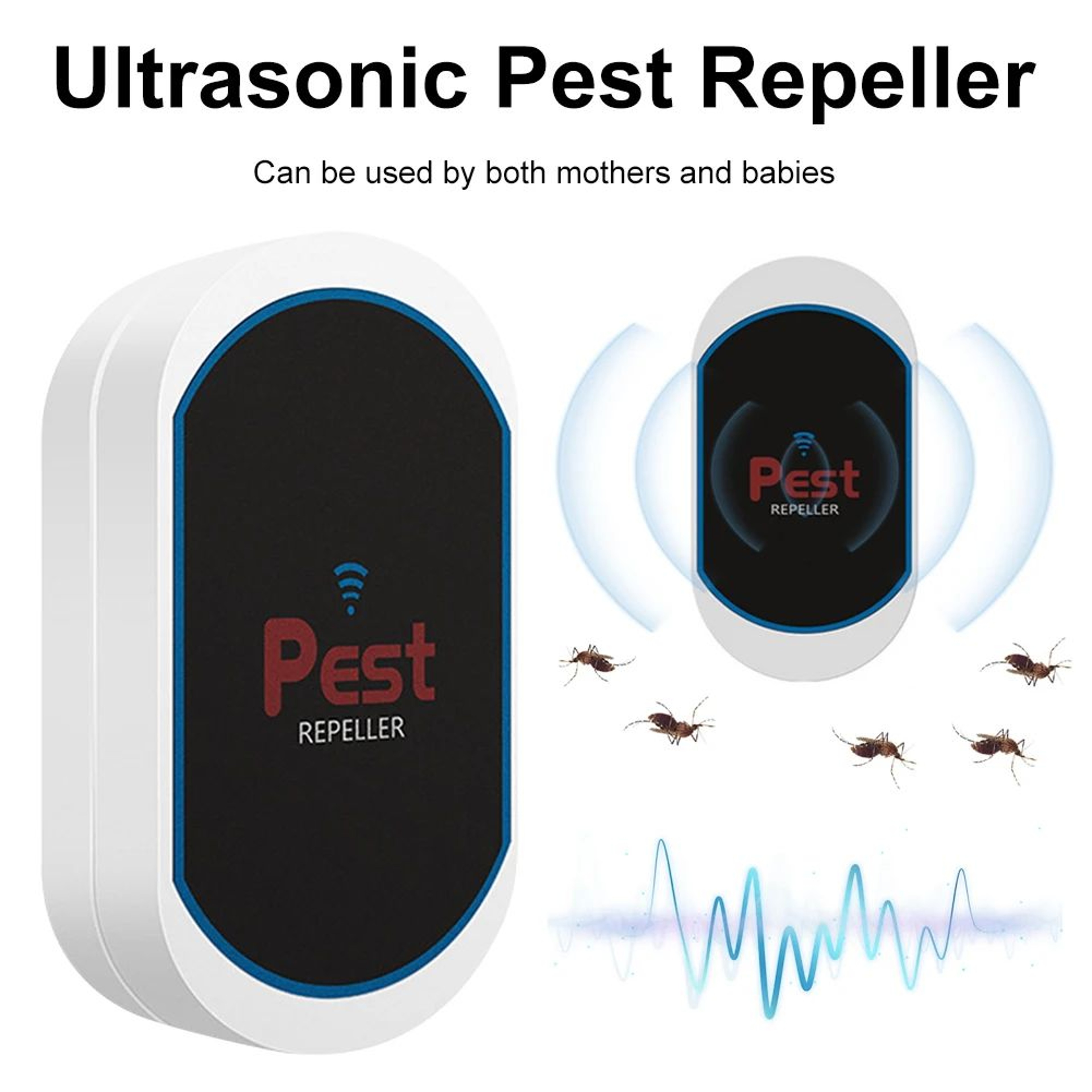 Ultrasonic Pest Repeller Plug In Indoor Pest Deterrent 1