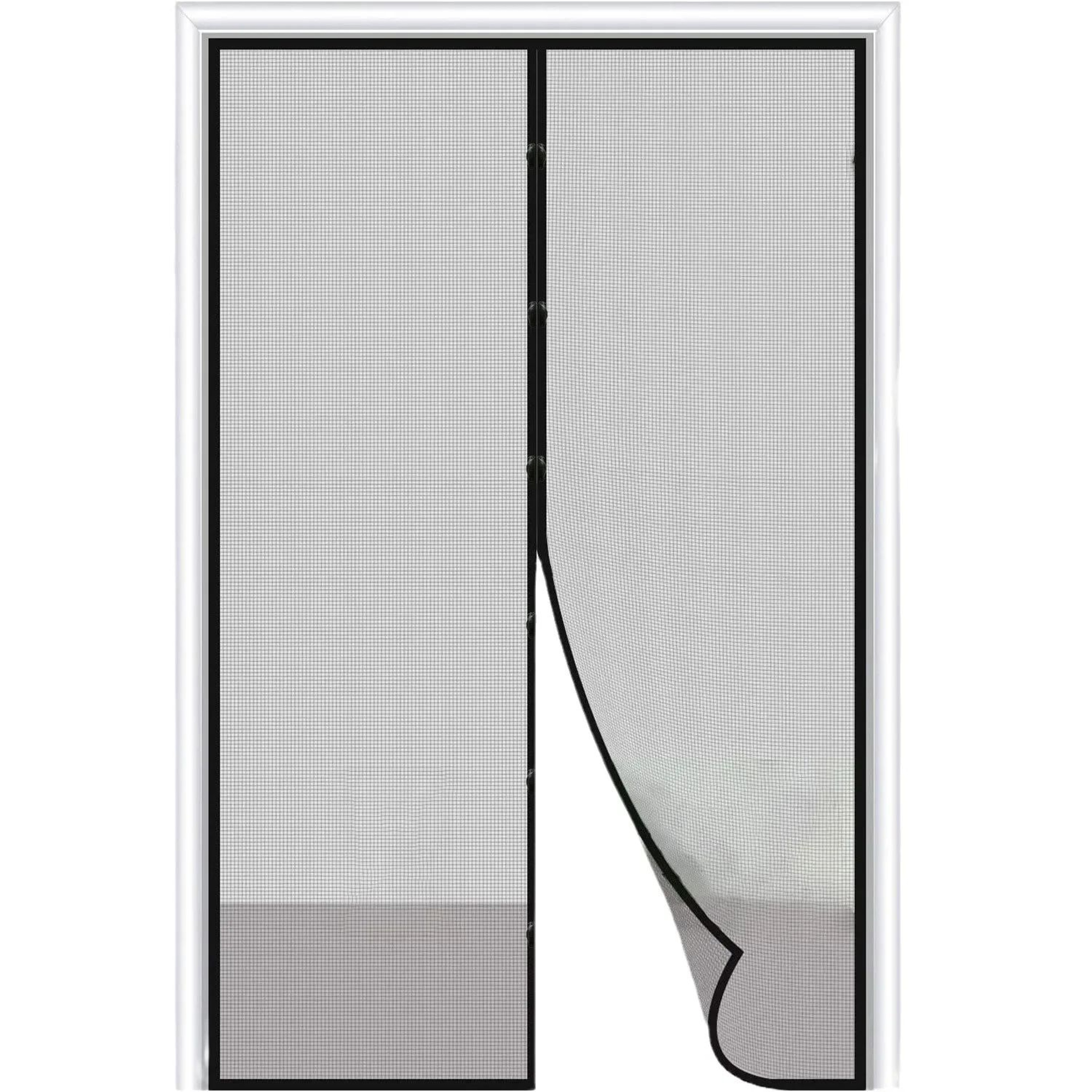 Magnetic Screen Door Automatic Closing Mosquito Curtain 4