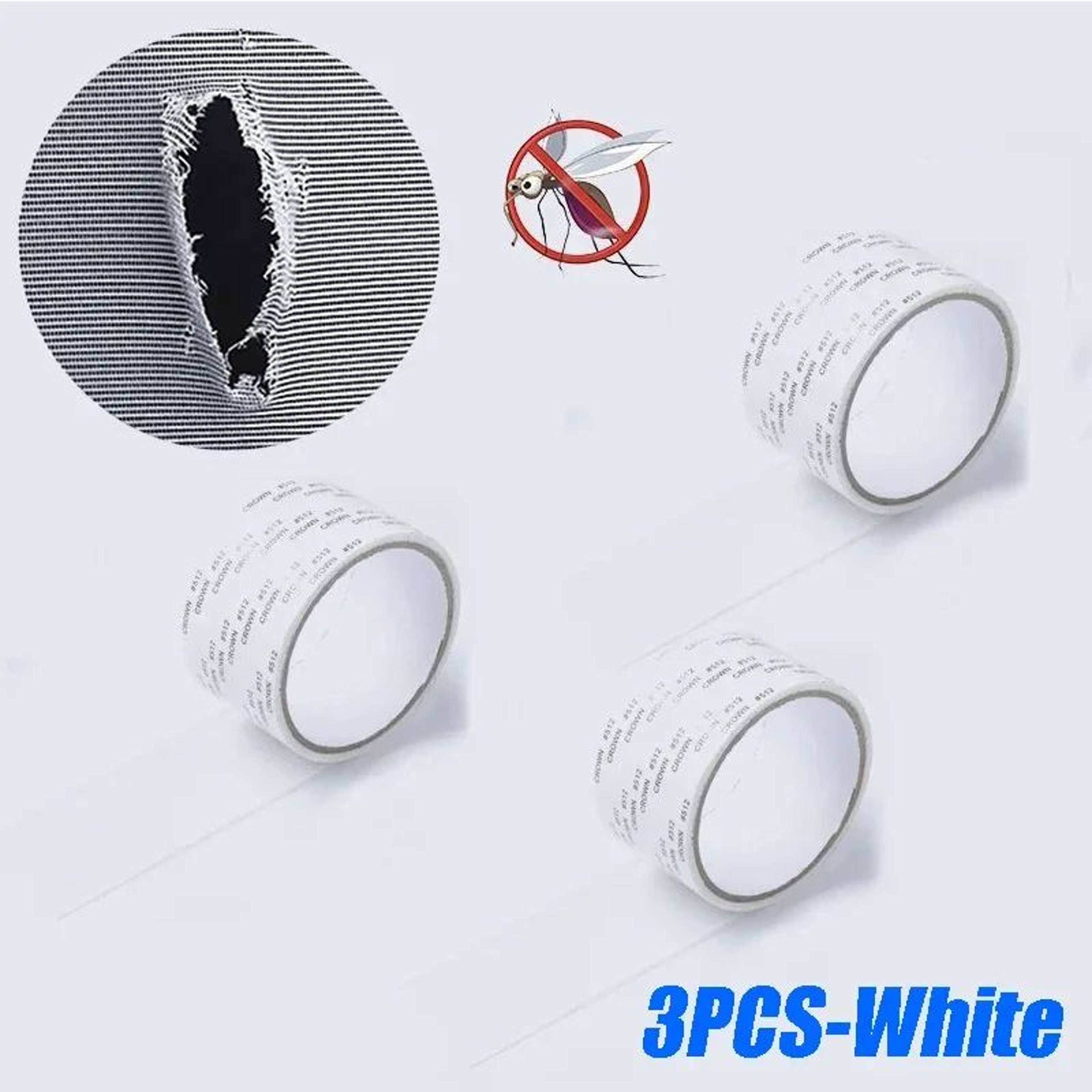 Waterproof Window Screen Repair Tape Self Adhesive Mesh Patch 13