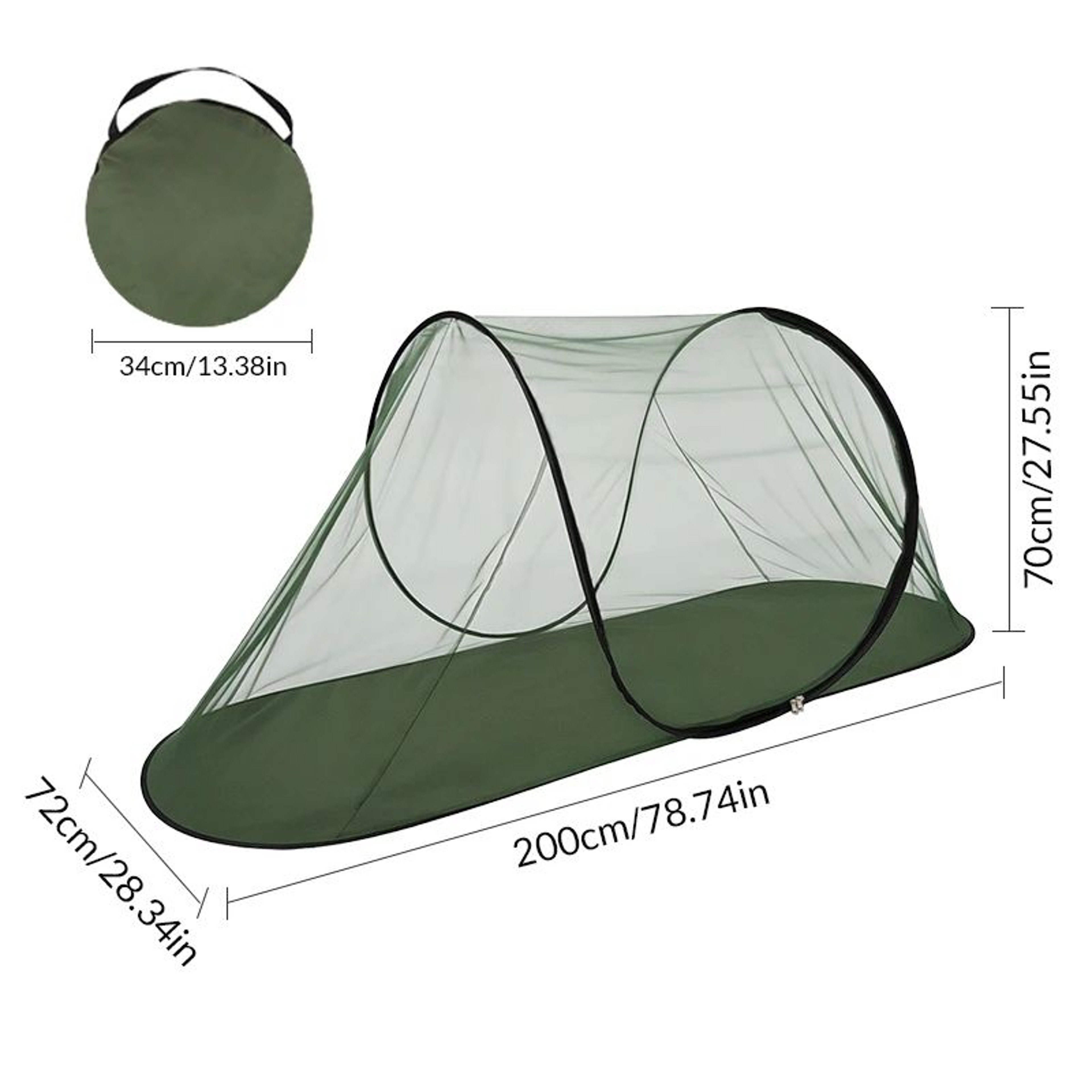 Pop Up Mosquito Net Camping Tent 3
