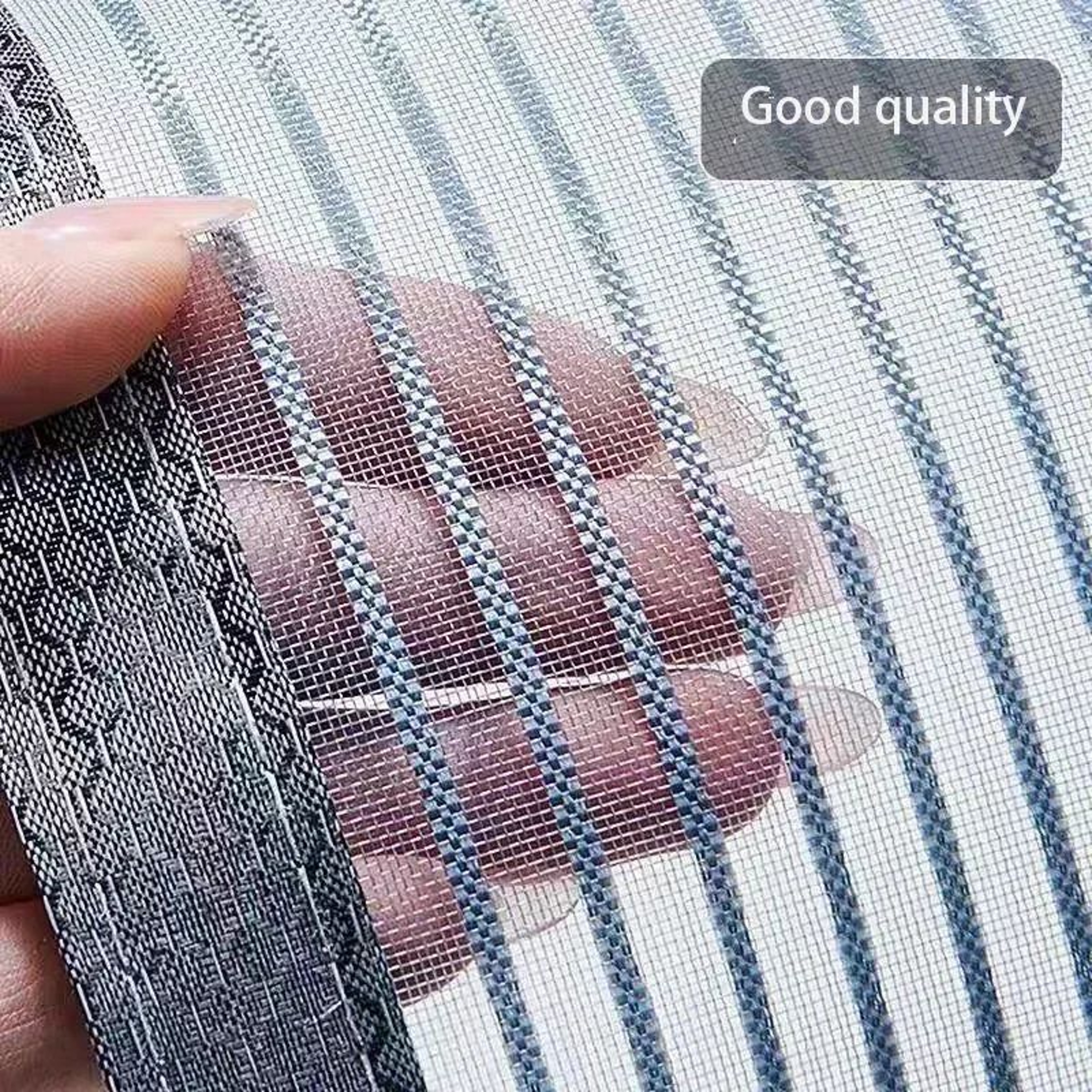 No Drill Magnetic Mosquito Screen Door Curtain 1