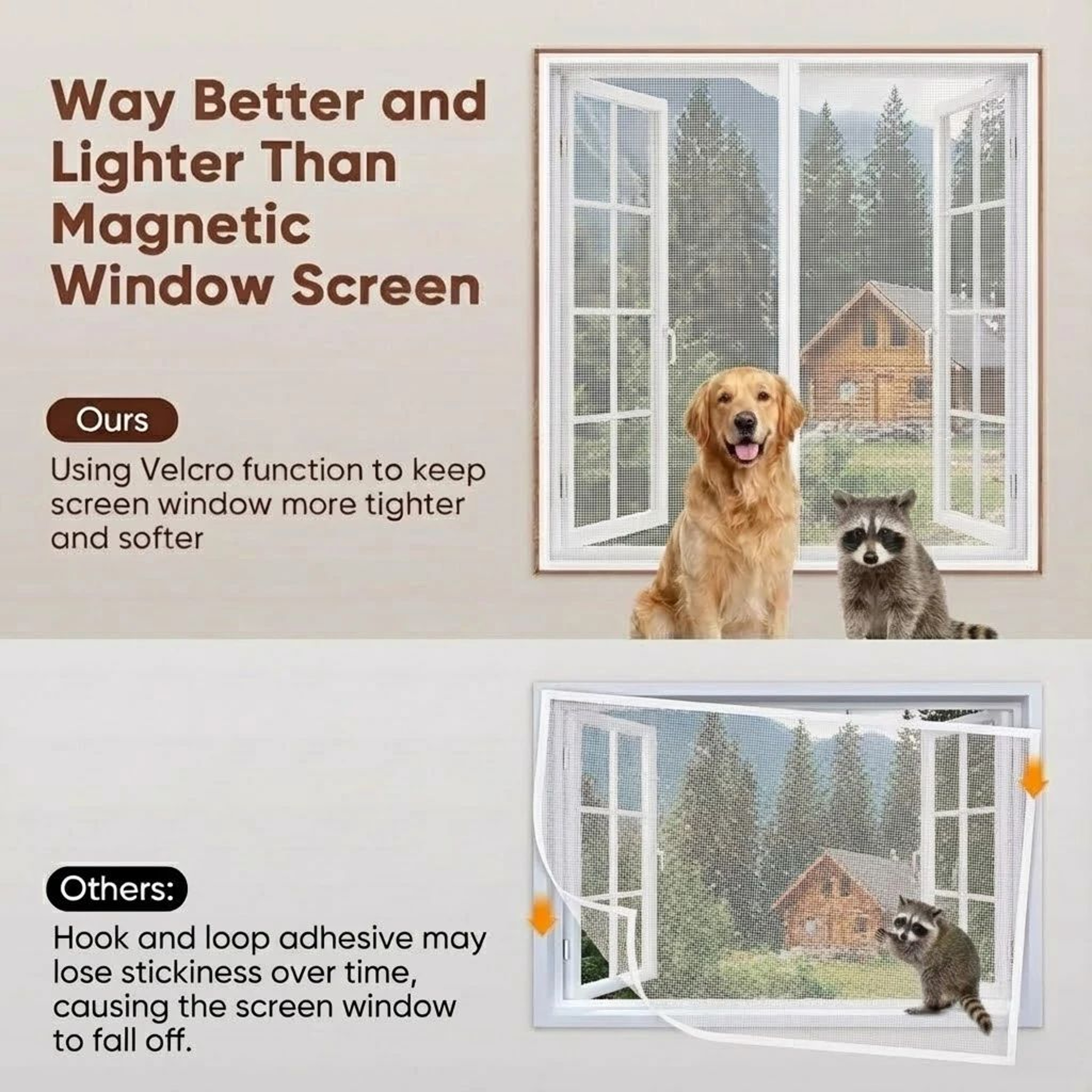 White Self Adhesive Mosquito Window Screen 3