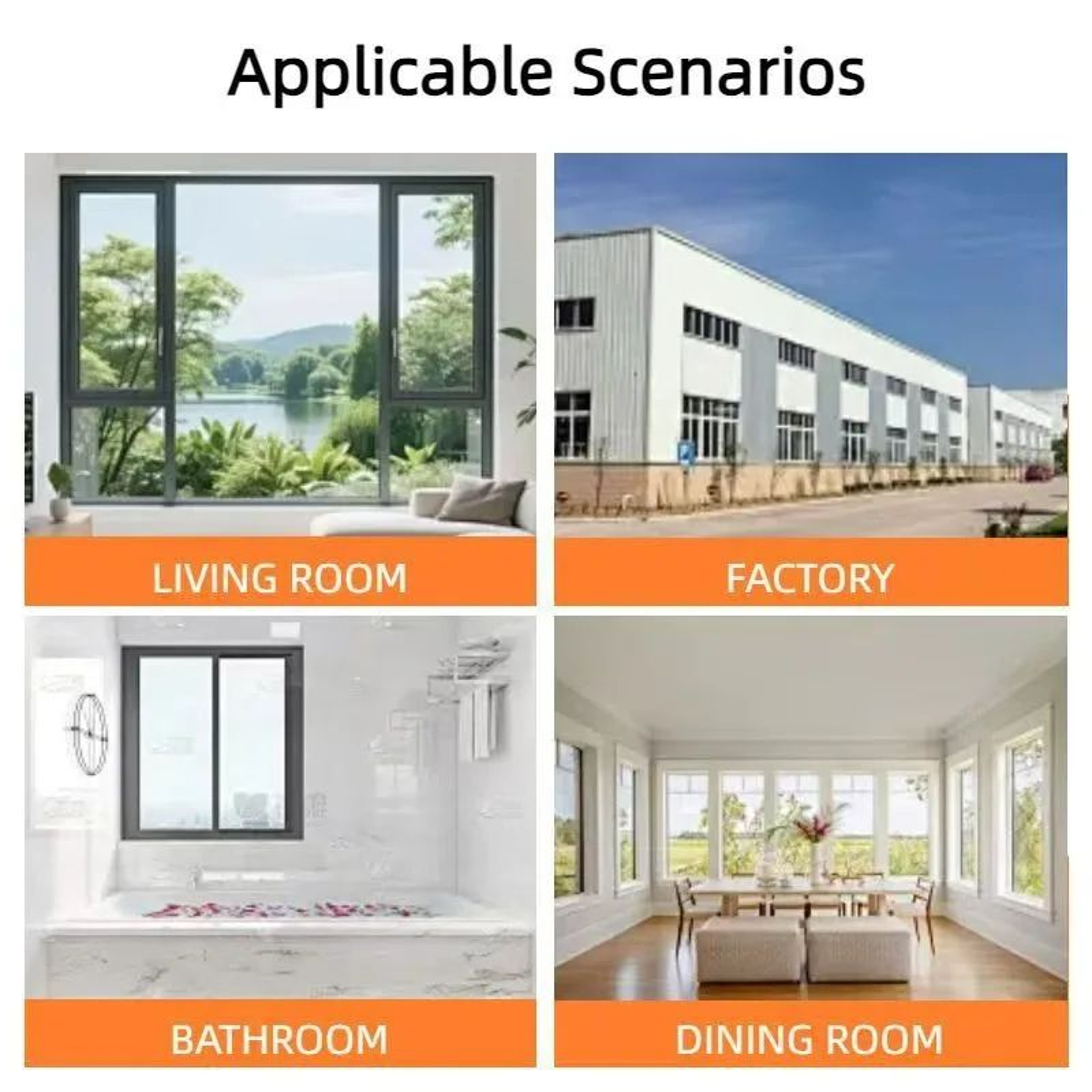 Reinforced Self Adhesive Mosquito Window Screen 4