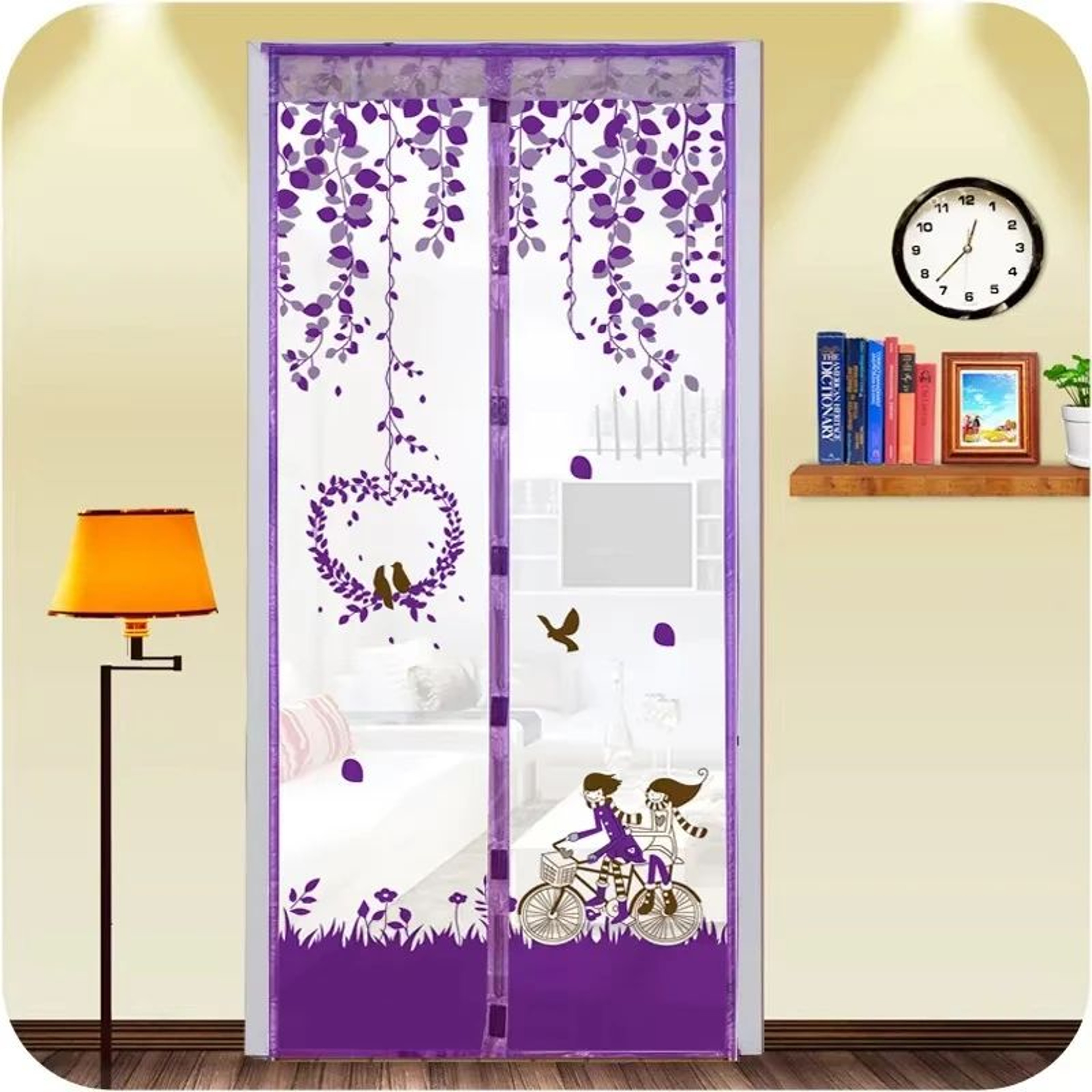 Magnetic Mesh Door Curtain With Automatic Closure 10
