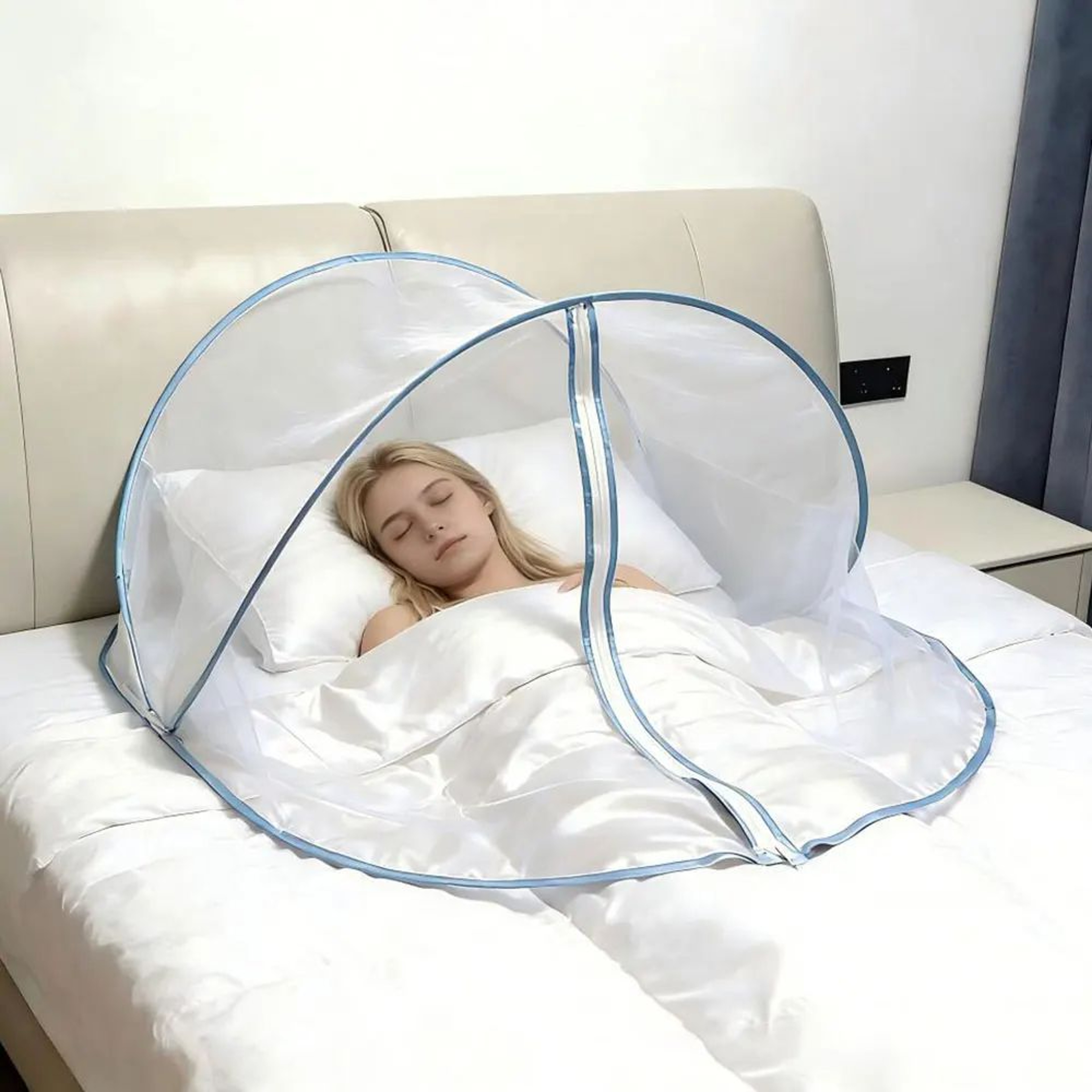 Portable Pop Up Mini Mosquito Bed Tent 5