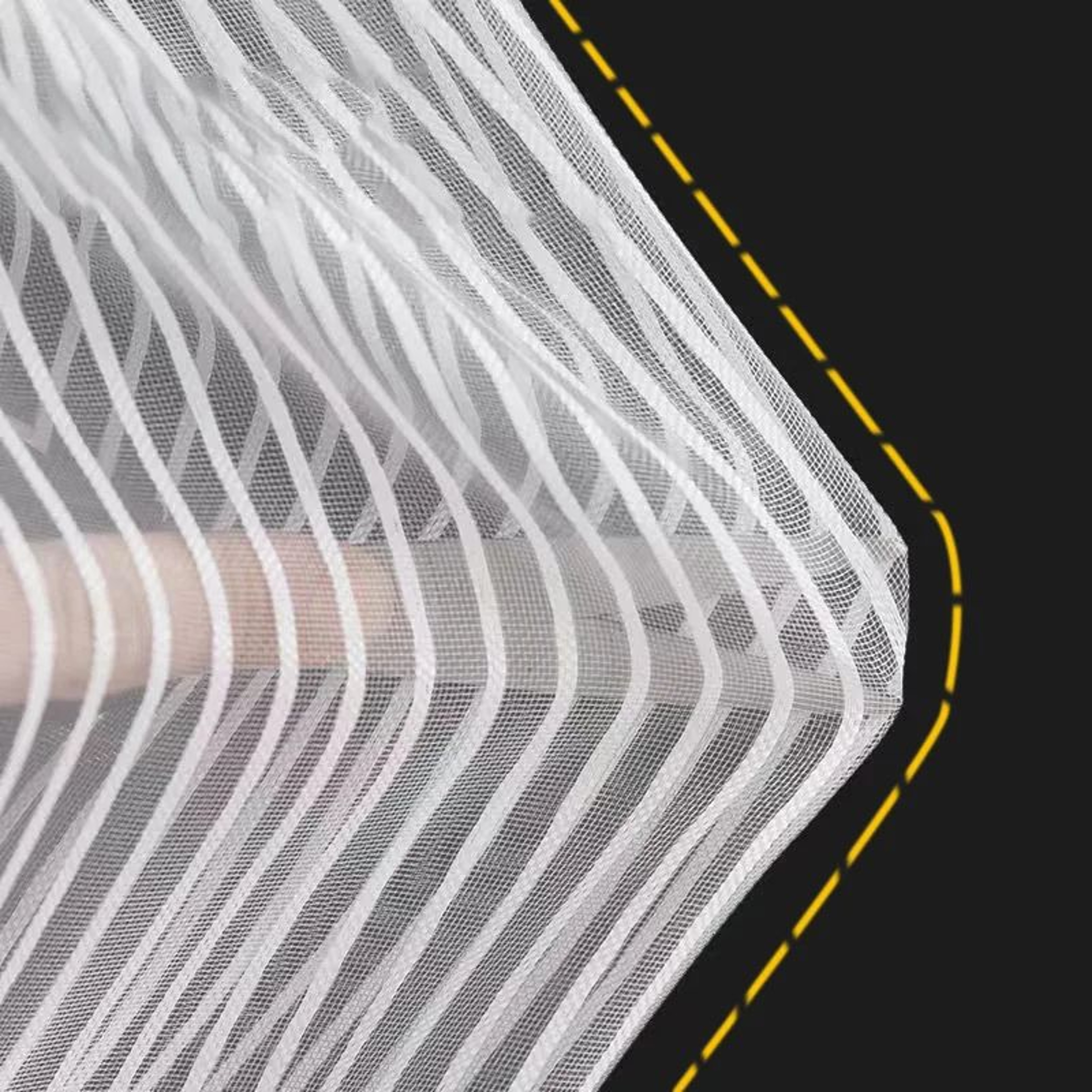 Custom Zipper Mosquito Window Screen Diamond Mesh 4