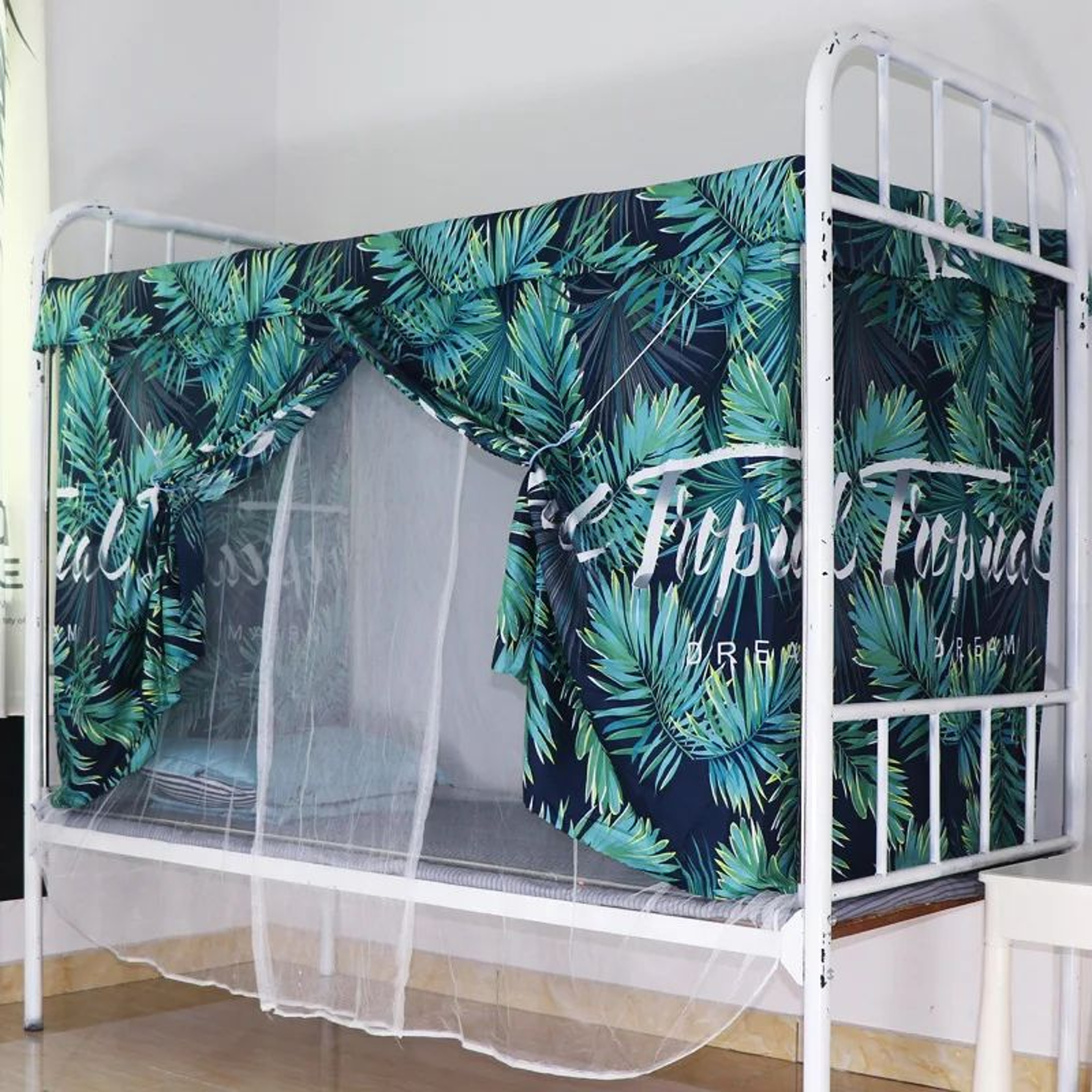 Dormitory Blackout Bed Curtain Mosquito Net 12