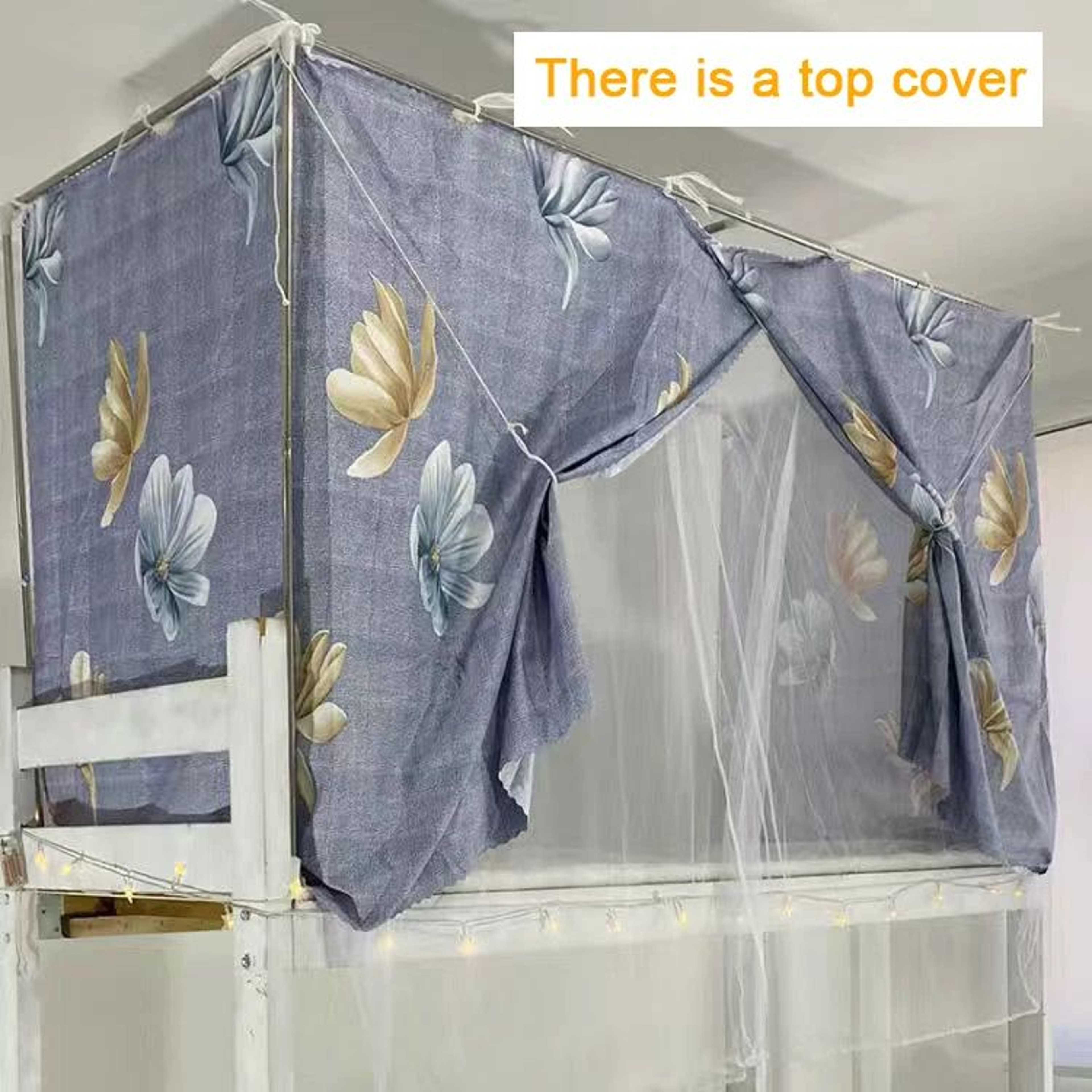 Dormitory Blackout Bed Curtain Mosquito Net 27