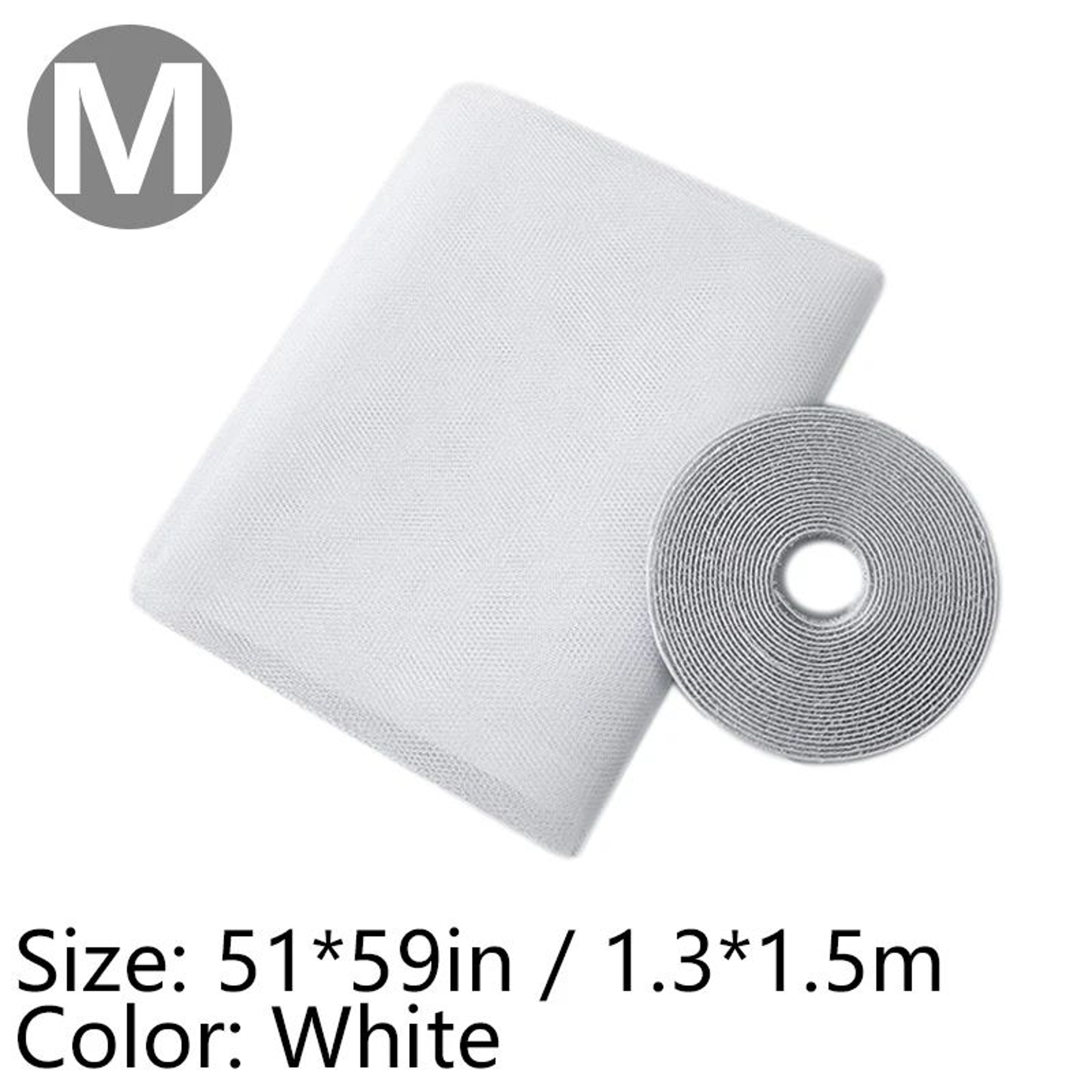 Self Adhesive Mosquito Window Screen Cut To Fit Insect Mesh 11