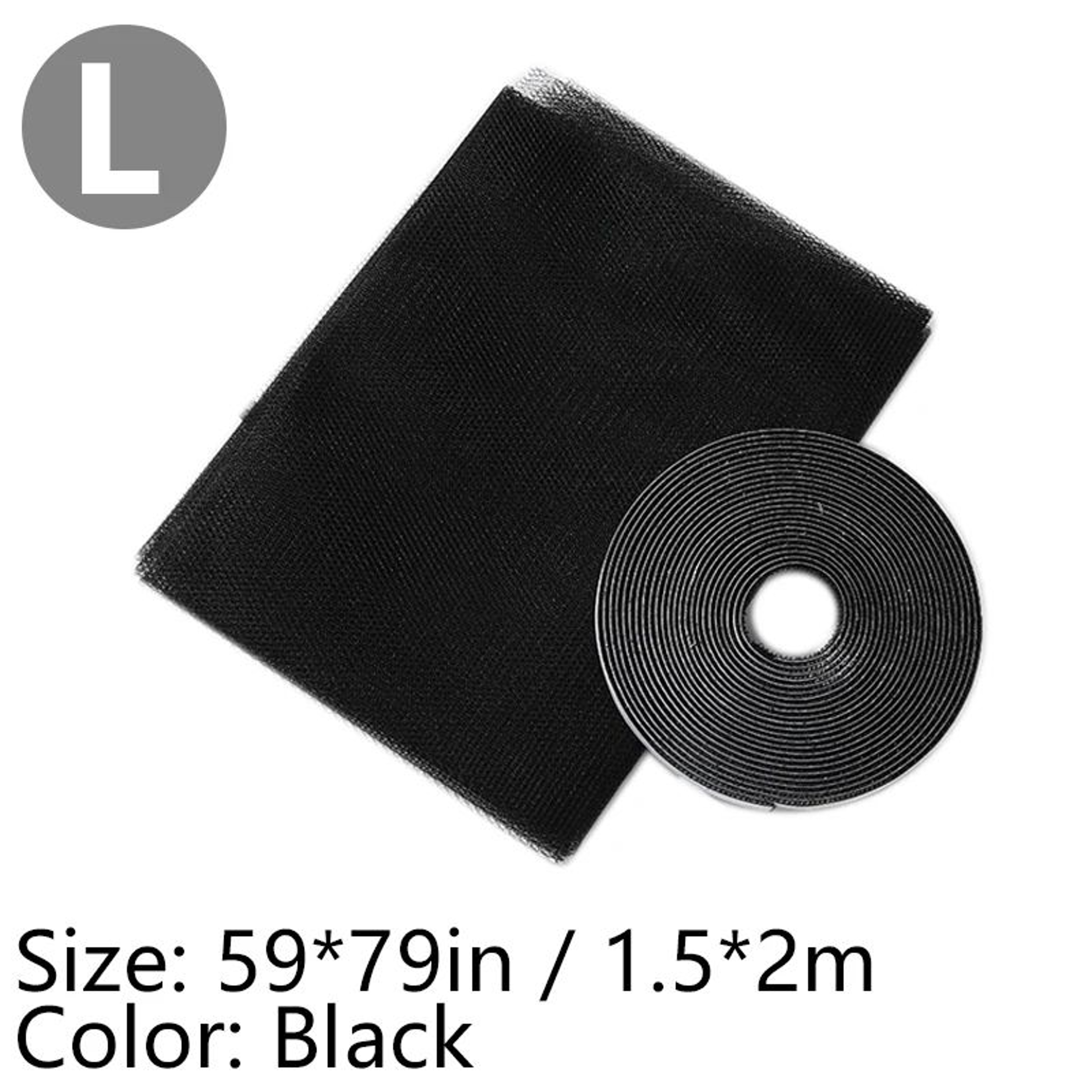 Self Adhesive Mosquito Window Screen Cut To Fit Insect Mesh 6